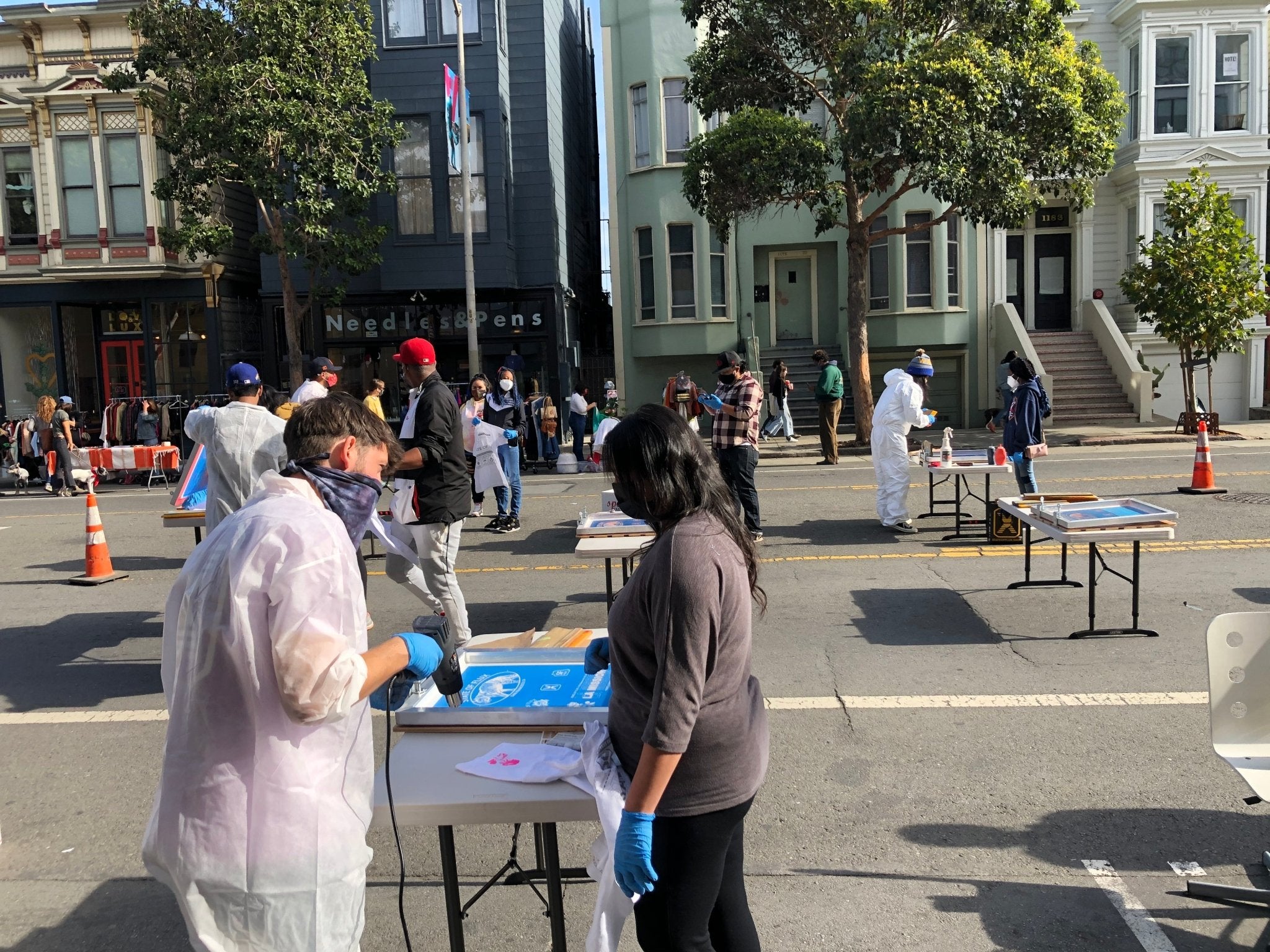 Outdoor Screen-Printing Workshop Recap