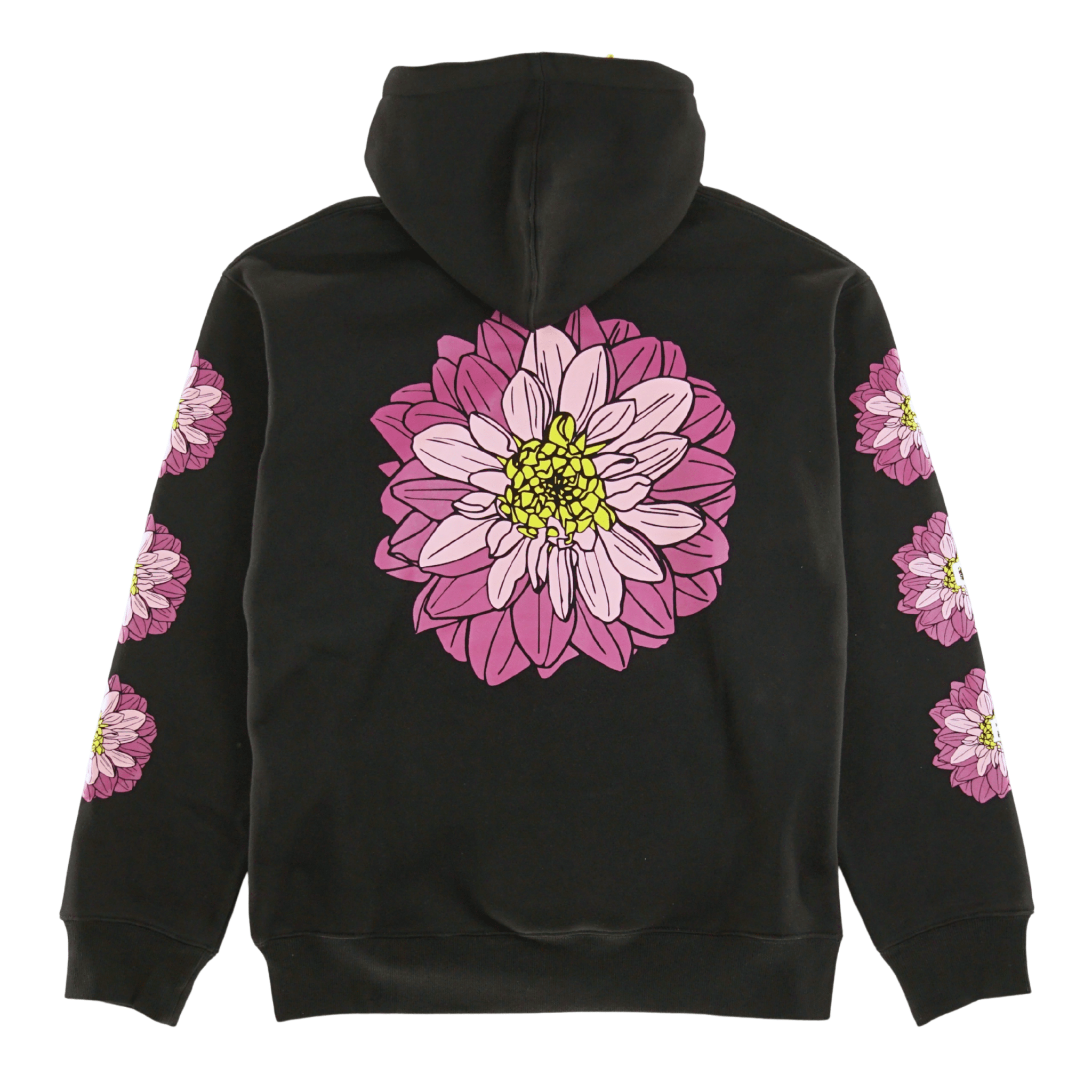 Dahlia Hoodie 2.0 in black and purple - State Of Flux - State Of Flux