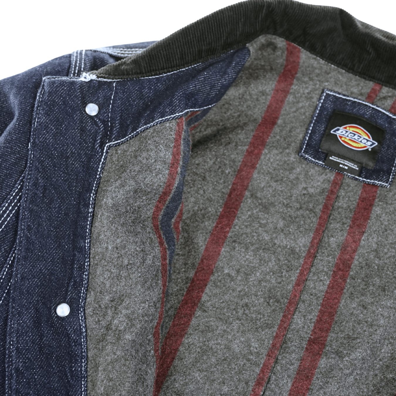 Denim Blanket Lined Chore Coat in rinsed indigo blue - Dickies - State Of Flux