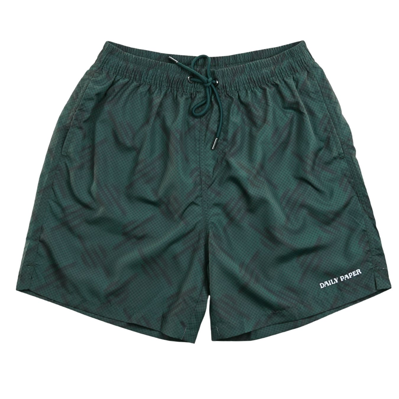 Dotted Monogram Swim Shorts in bistro green - Daily Paper - State Of Flux