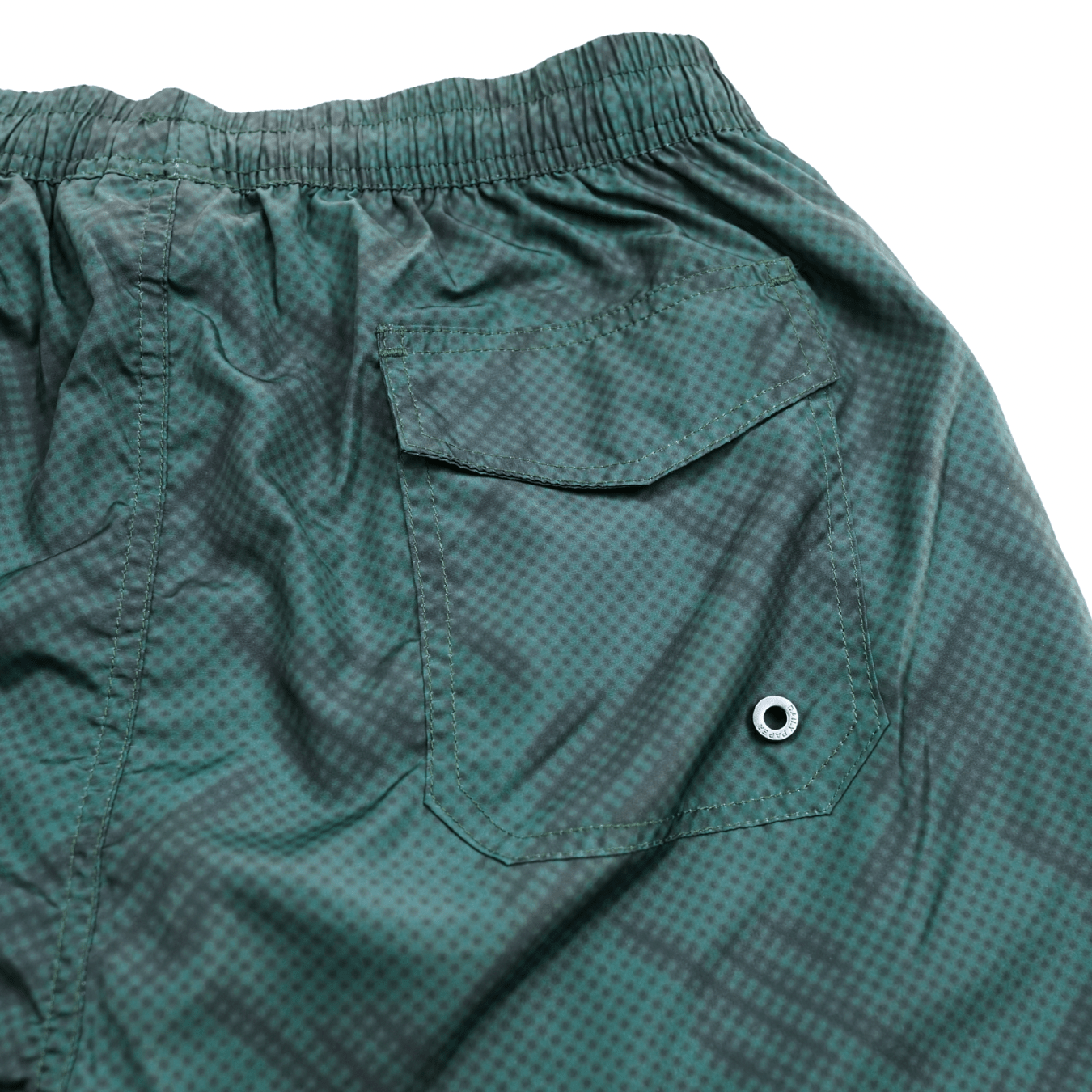 Dotted Monogram Swim Shorts in bistro green - Daily Paper - State Of Flux