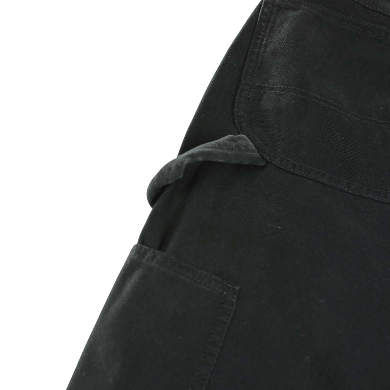 Double Knee Canvas Carpenter Pants in black - Dickies - State Of Flux