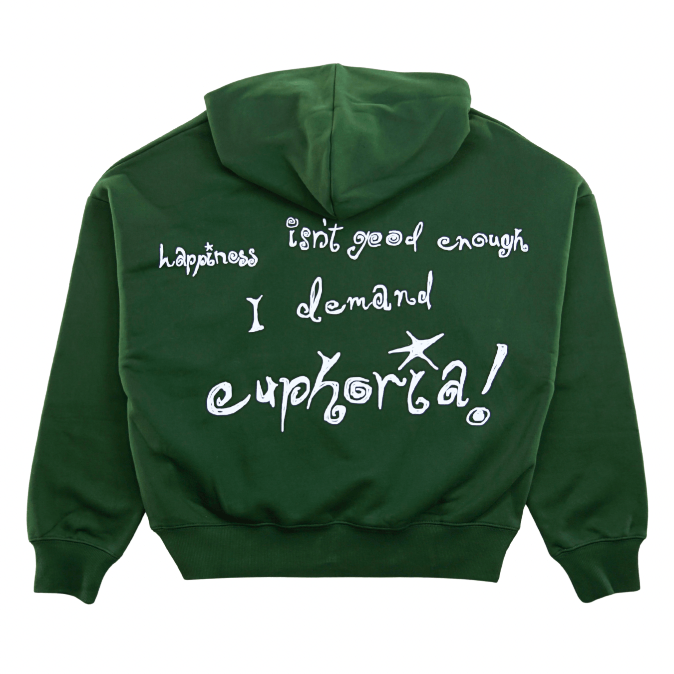 Euphoria Hoodie in green - Jungles Jungles - State Of Flux