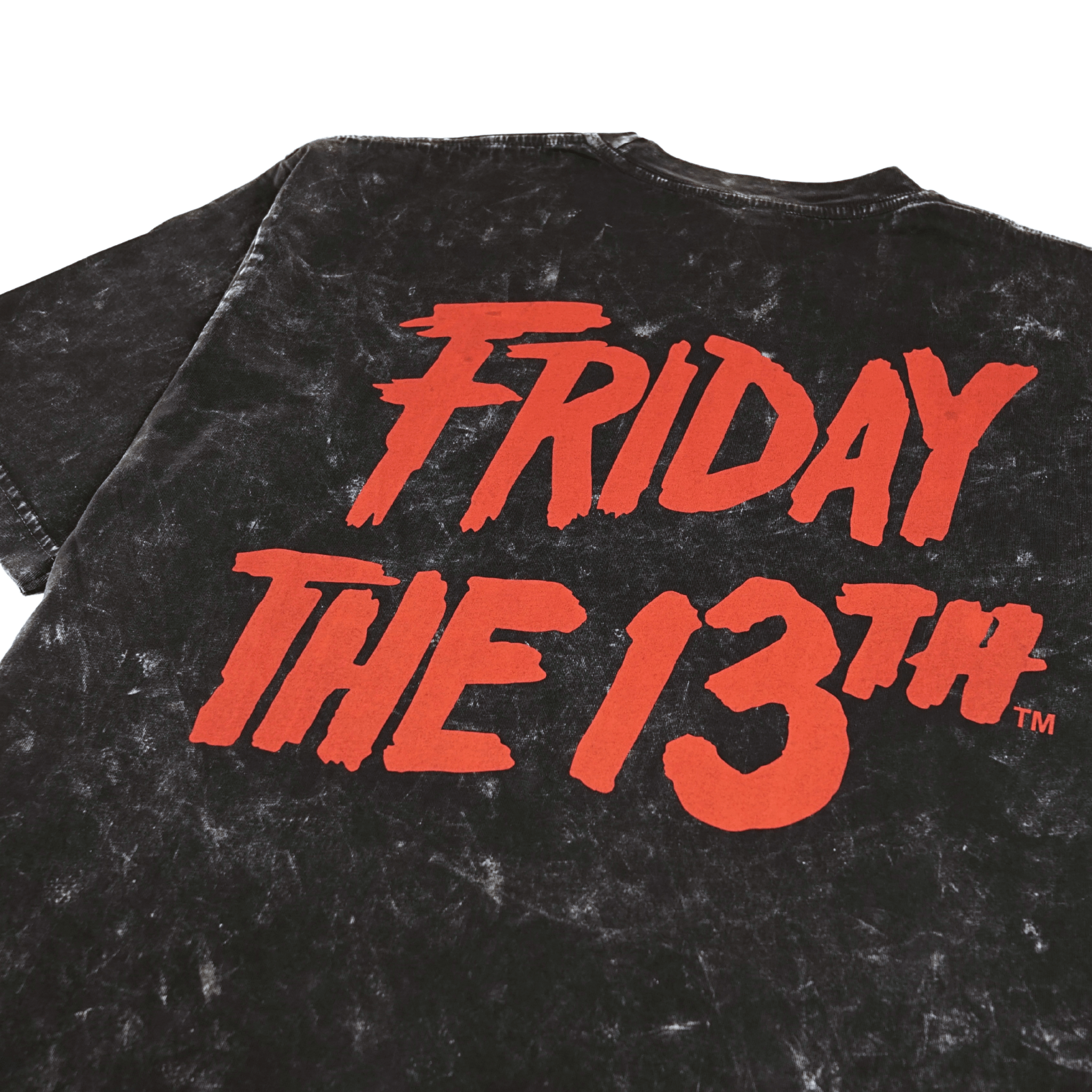Friday The 13th Tee in mineral wash black - New Era - State Of Flux