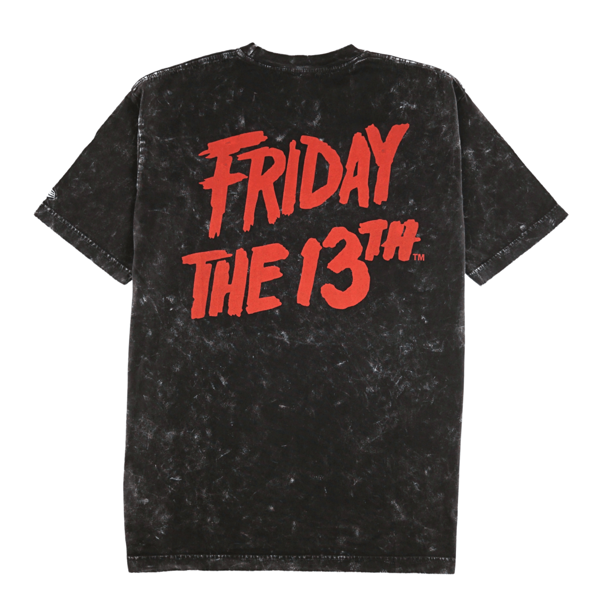 Friday The 13th Tee in mineral wash black - New Era - State Of Flux