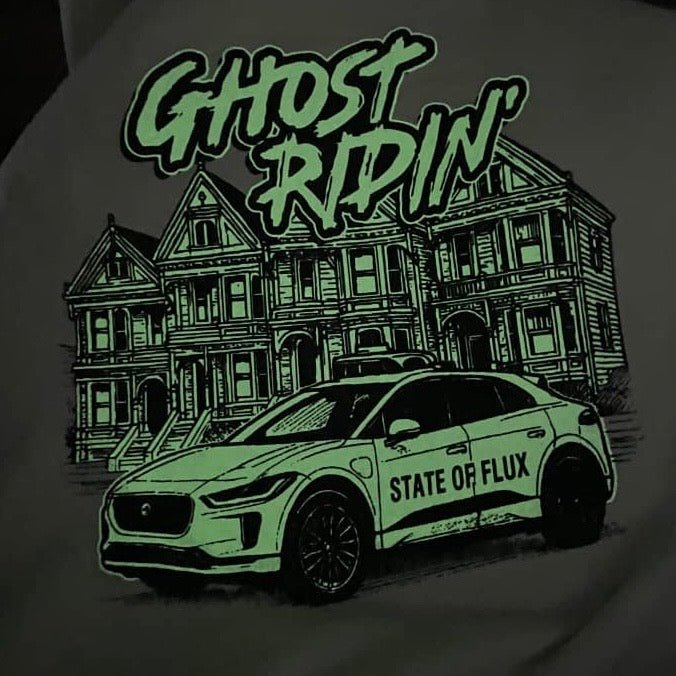 Ghost Ridin' Tee in natural - State Of Flux - State Of Flux