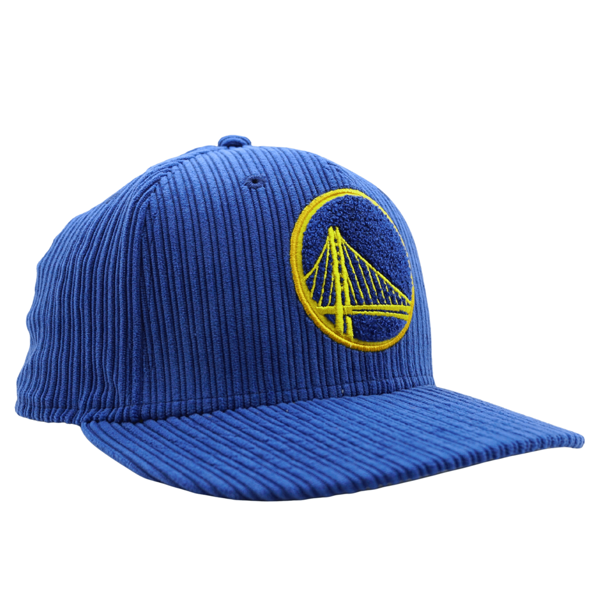 Golden State Warriors Chenille Pop 59Fifty Fitted Hat in royal blue - New Era - State Of Flux