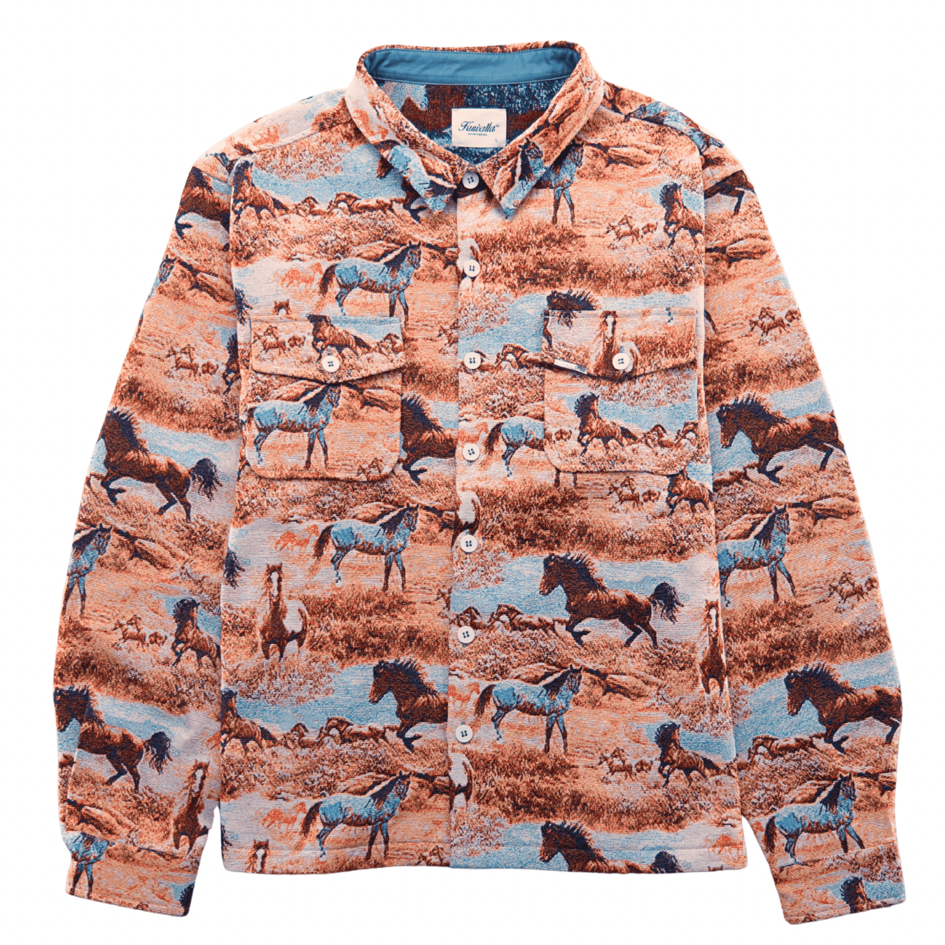 Jacquard Jacket in stallion - Kuwalla Tee - State Of Flux