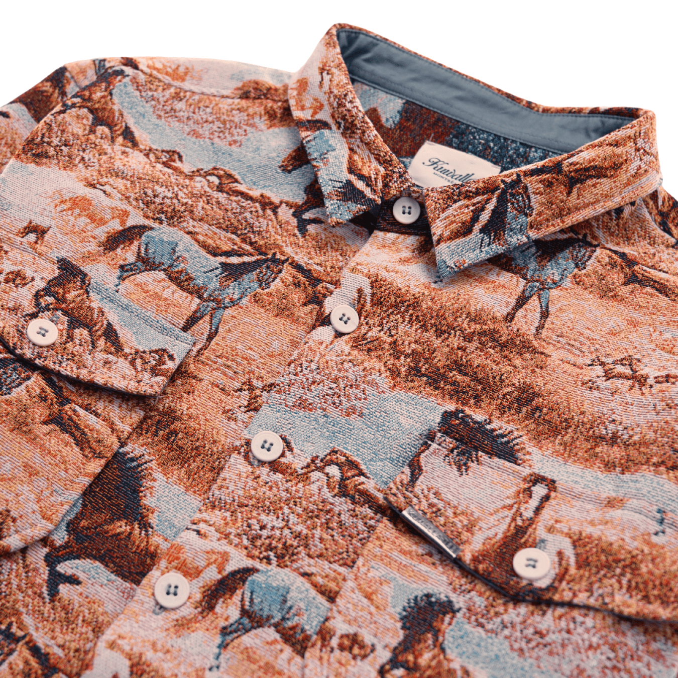 Jacquard Jacket in stallion - Kuwalla Tee - State Of Flux