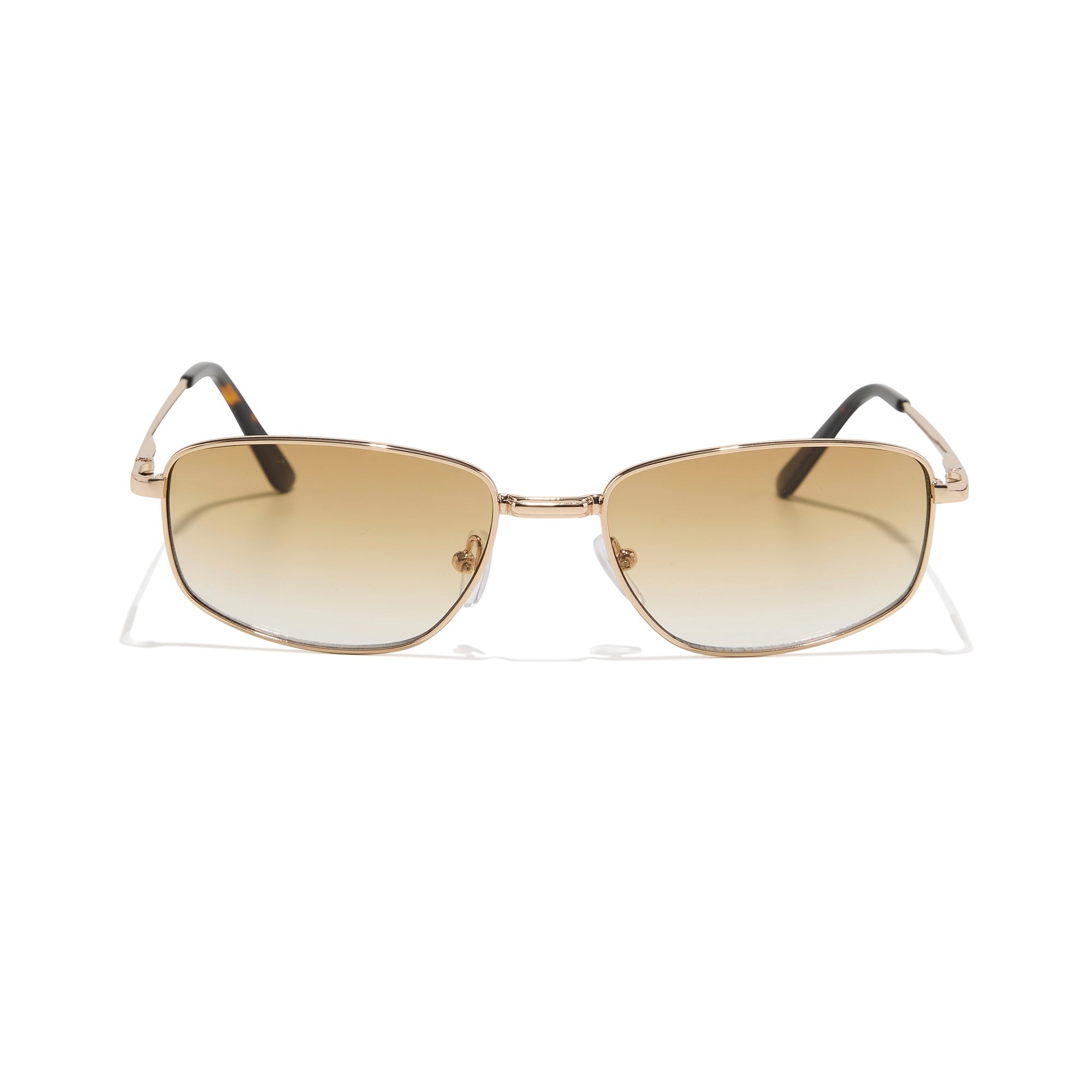 Lee Sunglasses in polished gold and amber - Szade - State Of Flux