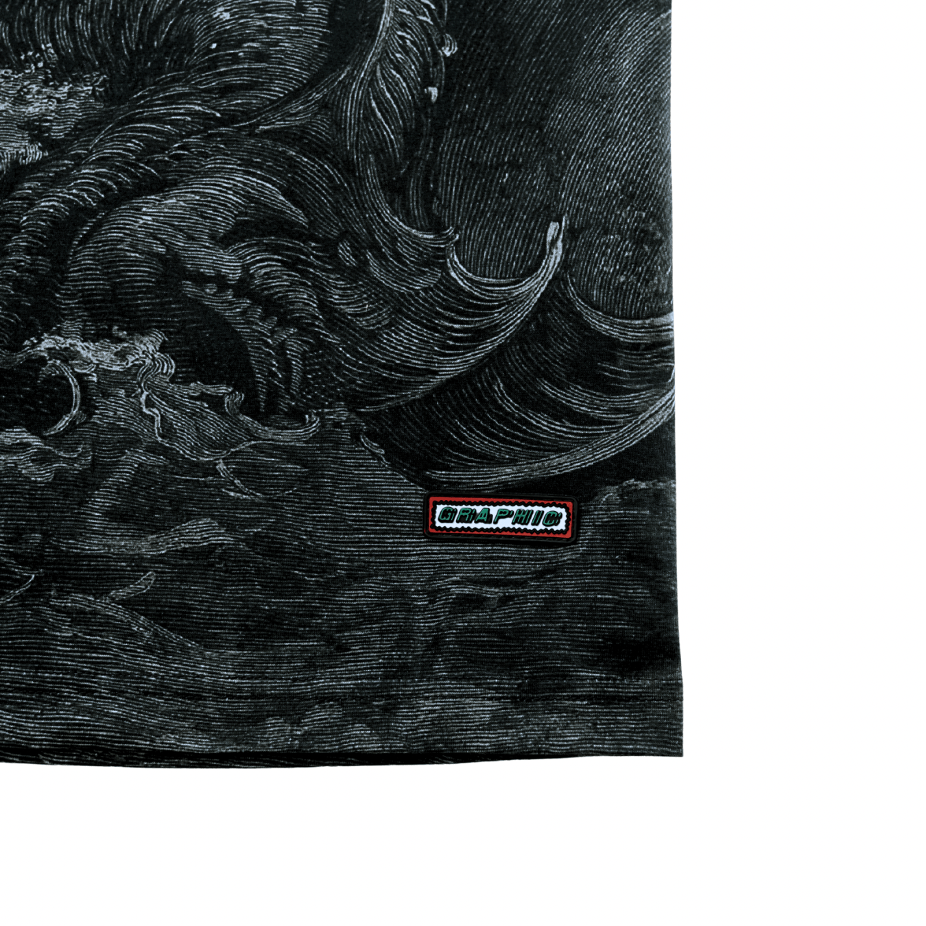 Leviathan Tee in black - Devá States - State Of Flux