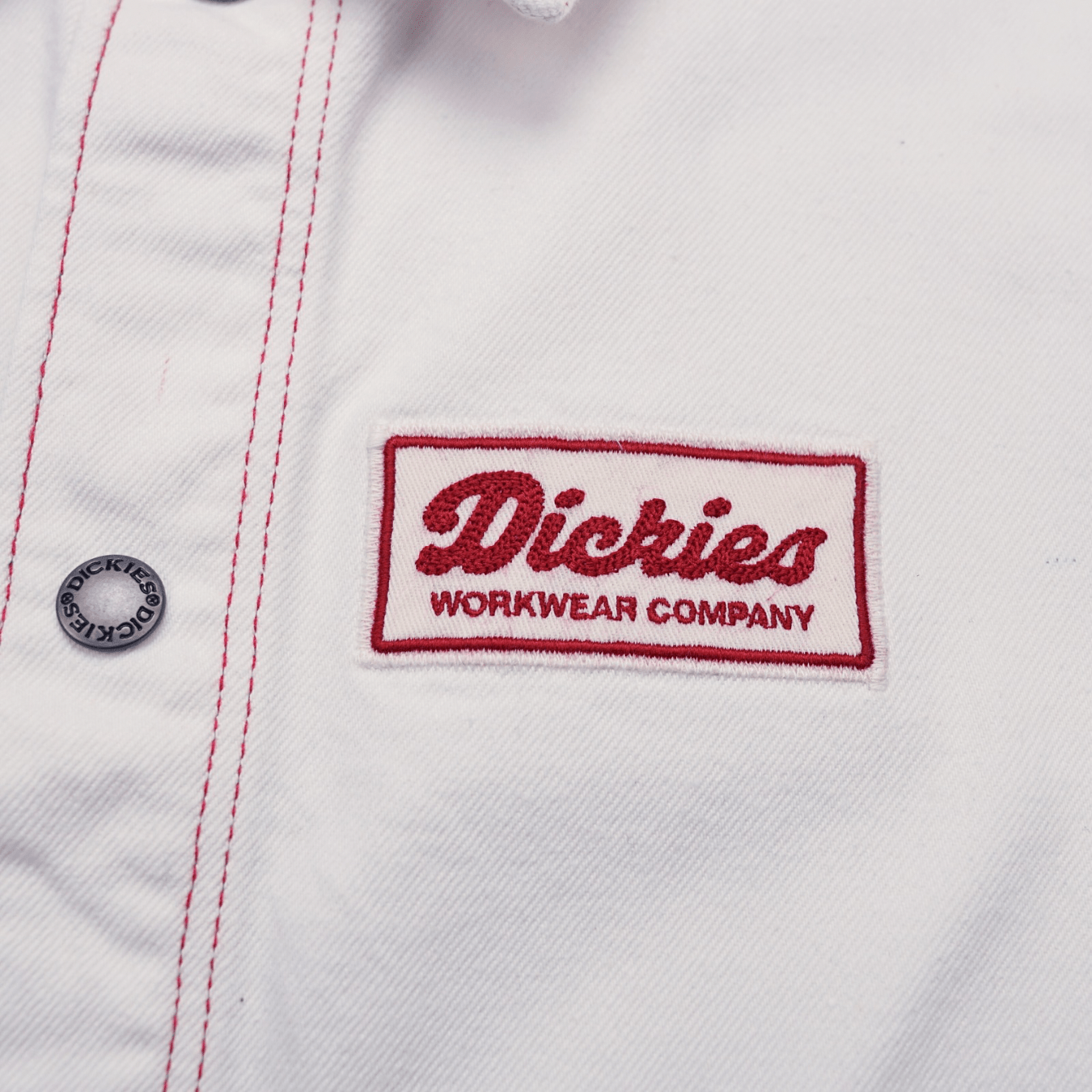 Lewistown Denim Jacket in egret - Dickies - State Of Flux