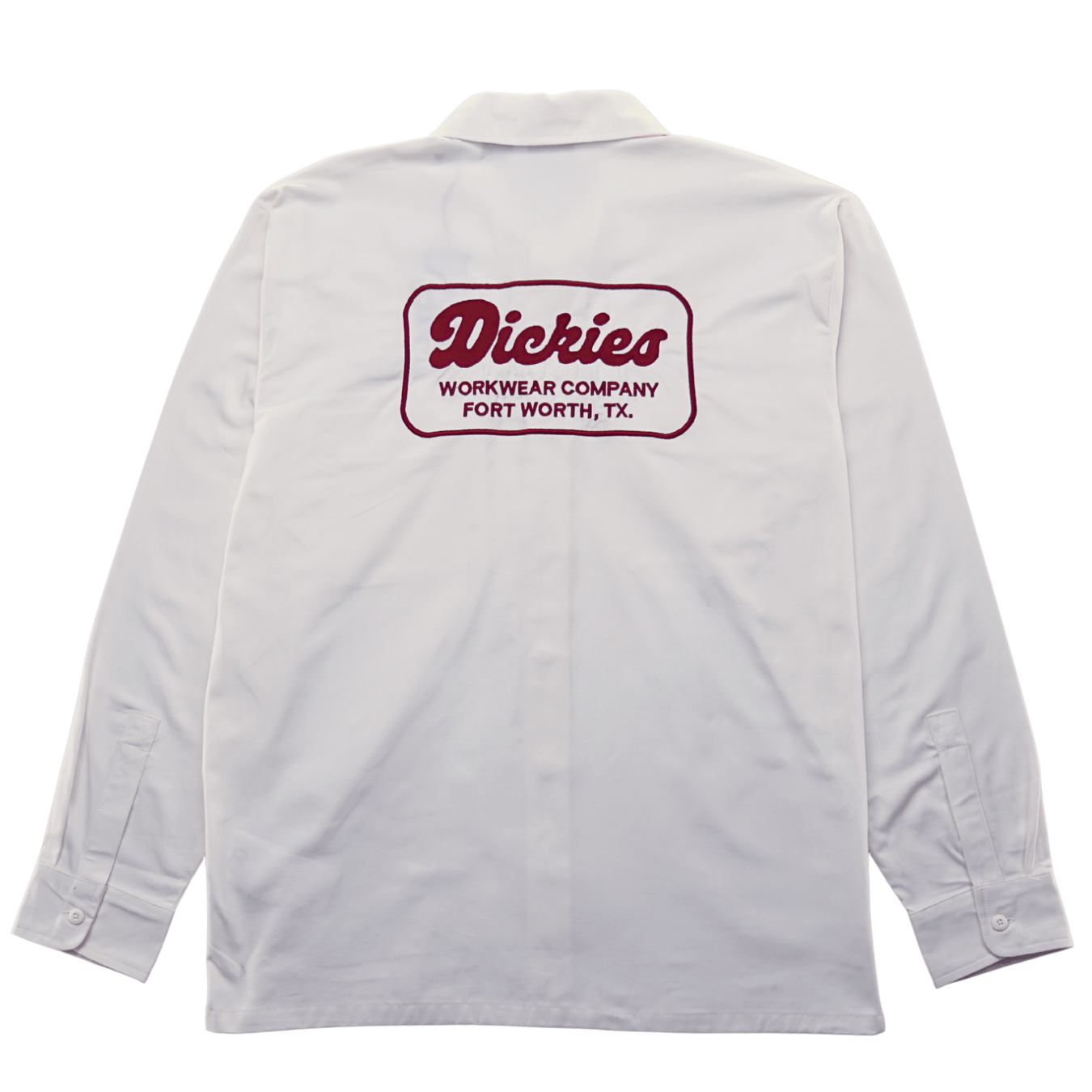 Lewistown Long - sleeve Button - Up Shirt in egret - Dickies - State Of Flux