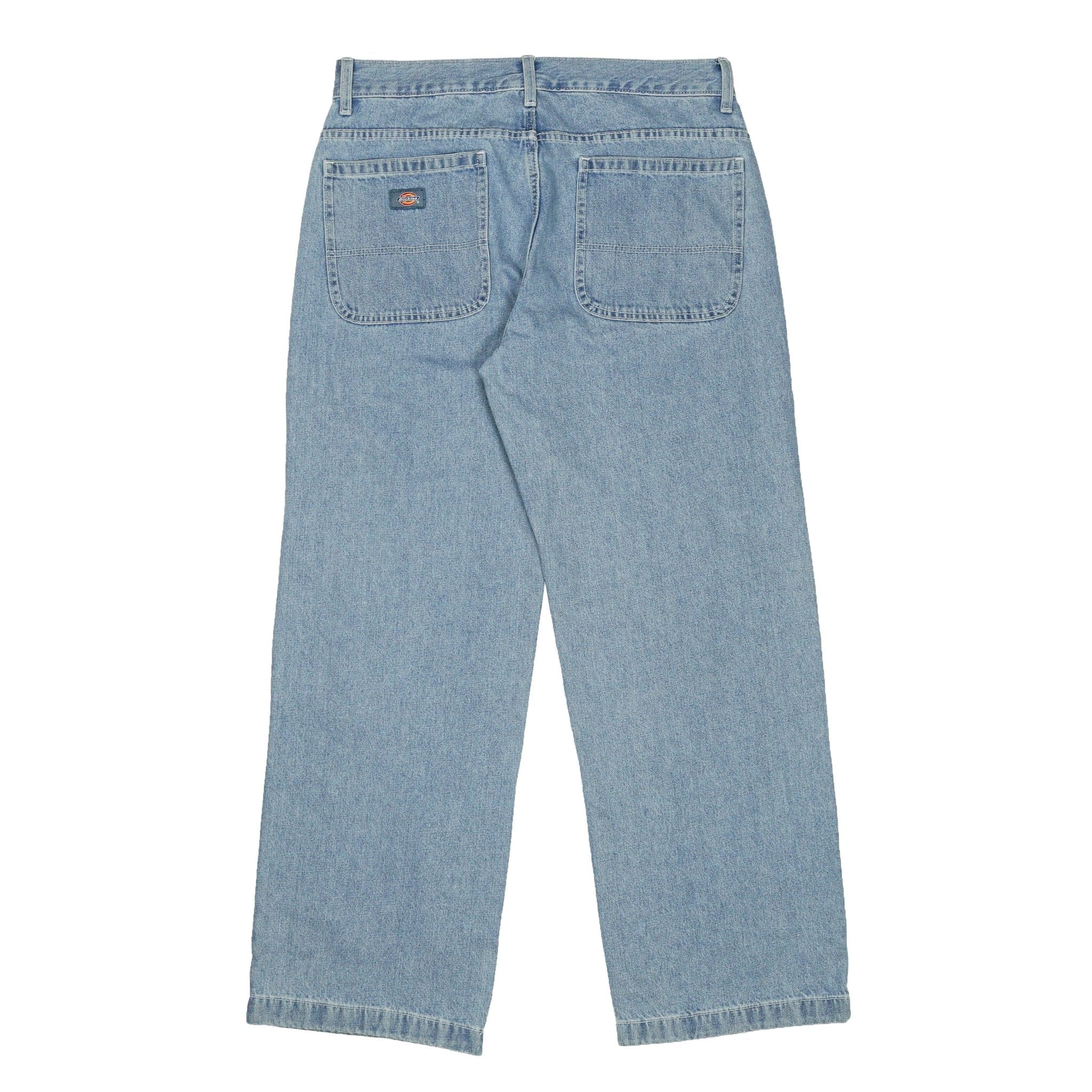 Loose Fit Double Knee Jeans in light denim - Dickies - State Of Flux