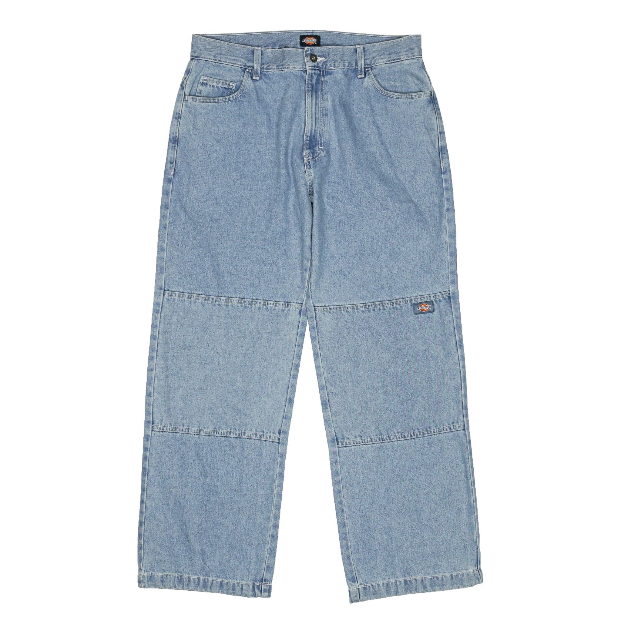 Loose Fit Double Knee Jeans in light denim - Dickies - State Of Flux