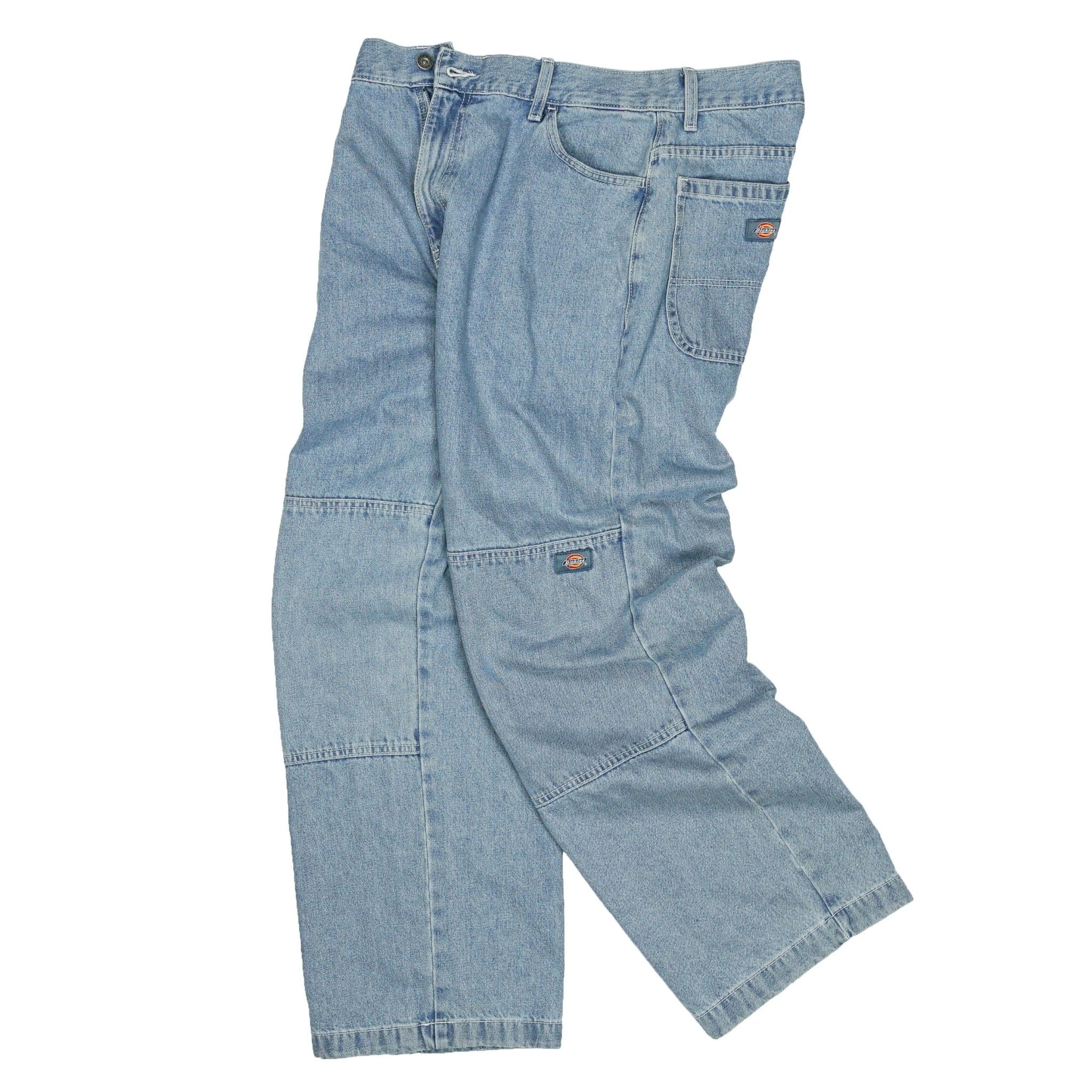 Loose Fit Double Knee Jeans in light denim - Dickies - State Of Flux