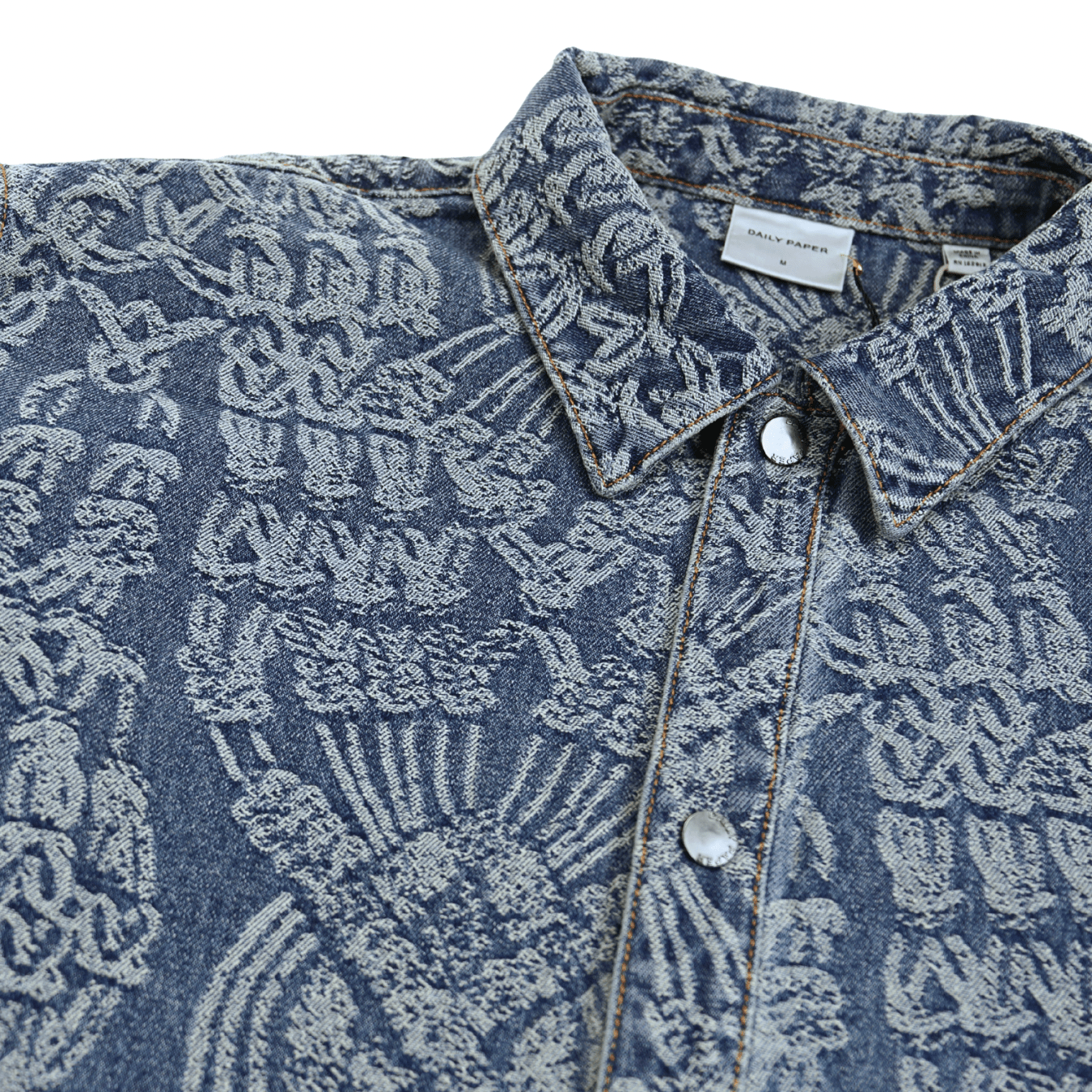 Macrame Rahul Shirt in mid blue - Daily Paper - State Of Flux