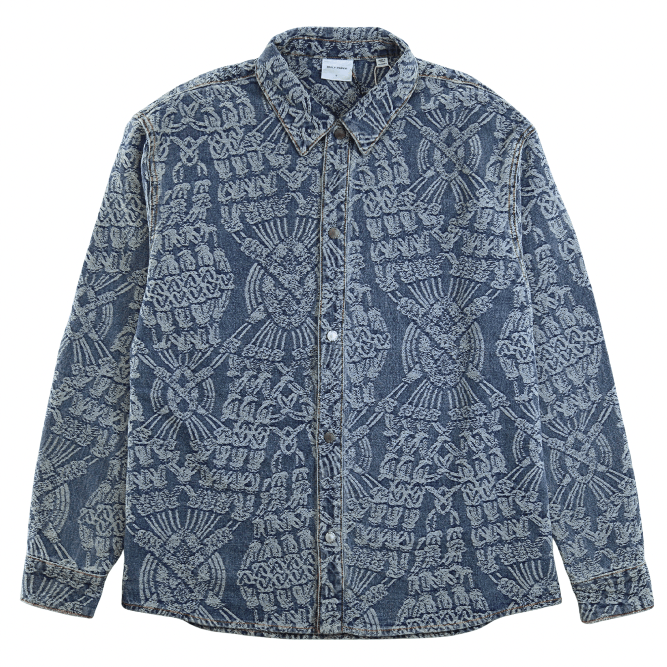 Macrame Rahul Shirt in mid blue - Daily Paper - State Of Flux