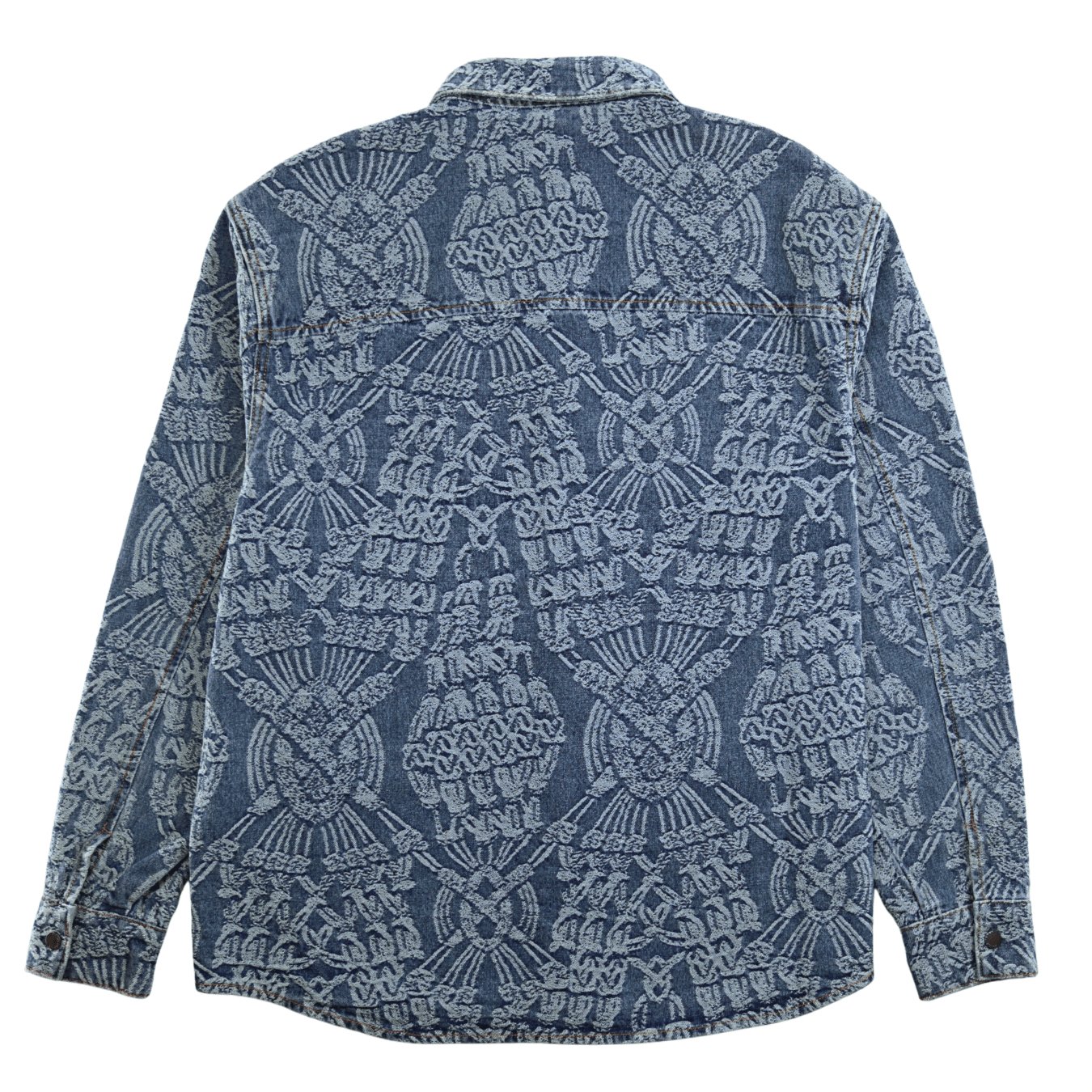 Macrame Rahul Shirt in mid blue - Daily Paper - State Of Flux
