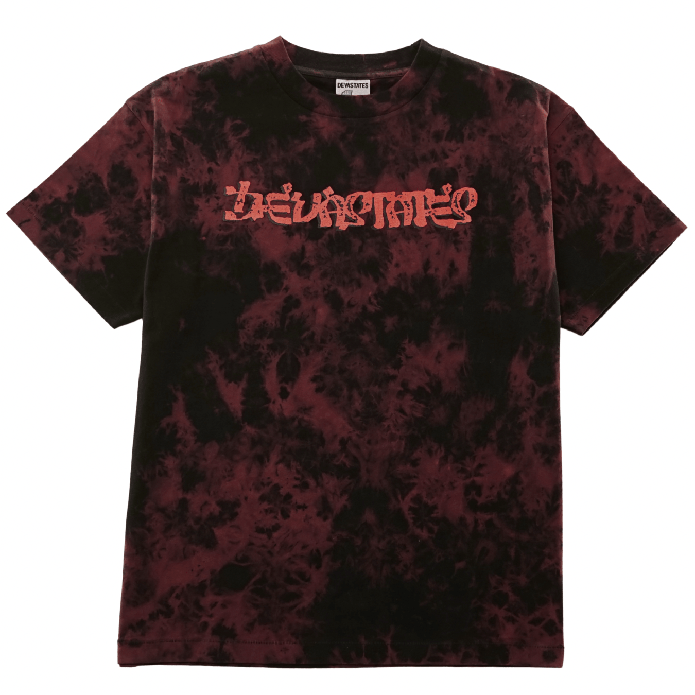 Mystic GFX Retro Tee in bleached black - Devá States - State Of Flux