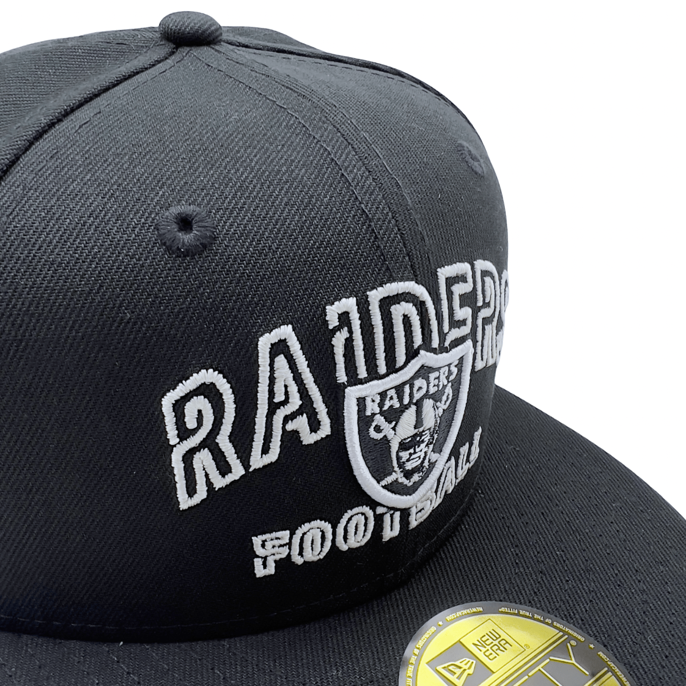 Oakland Raiders 4 Verts 59Fifty Fitted Hat in black - New Era - State Of Flux