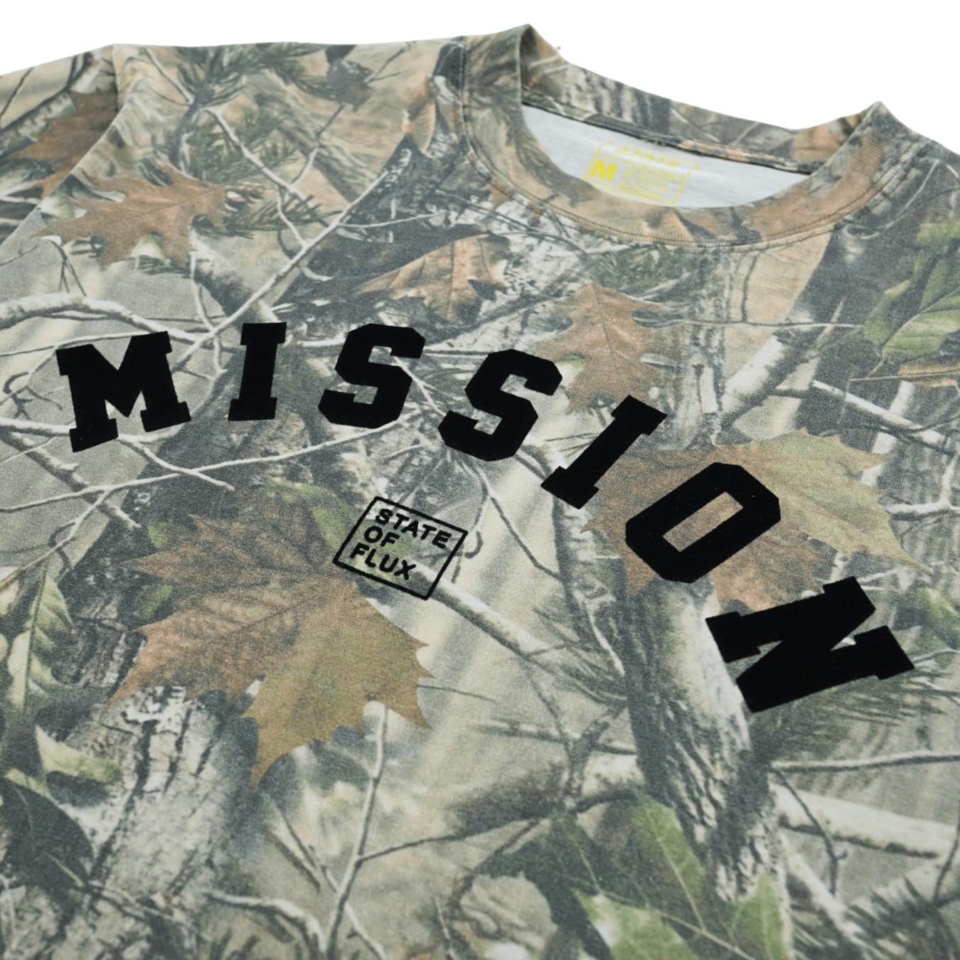 OG Mission Tee in faded tree camo