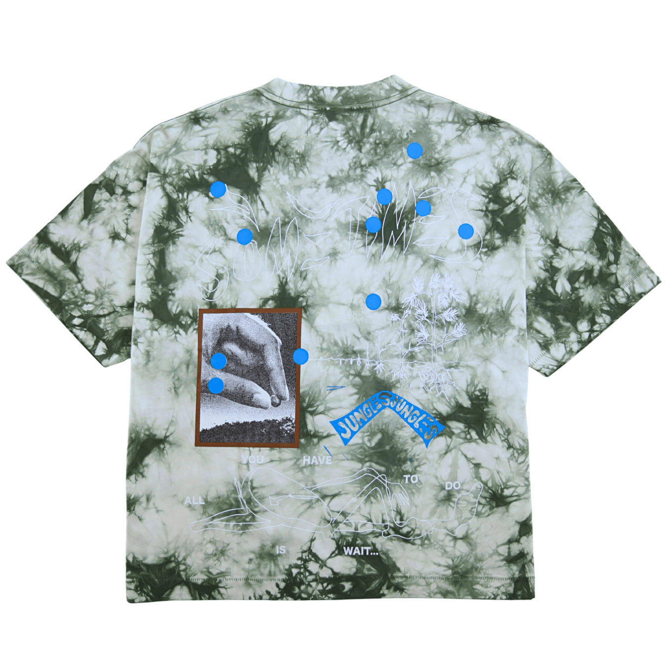 Patience Tee in tie - dye - Jungles Jungles - State Of Flux