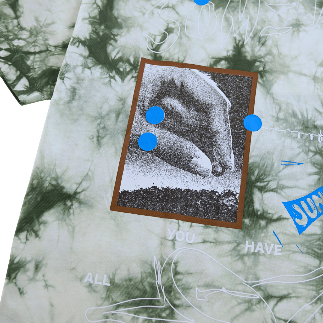 Patience Tee in tie - dye - Jungles Jungles - State Of Flux