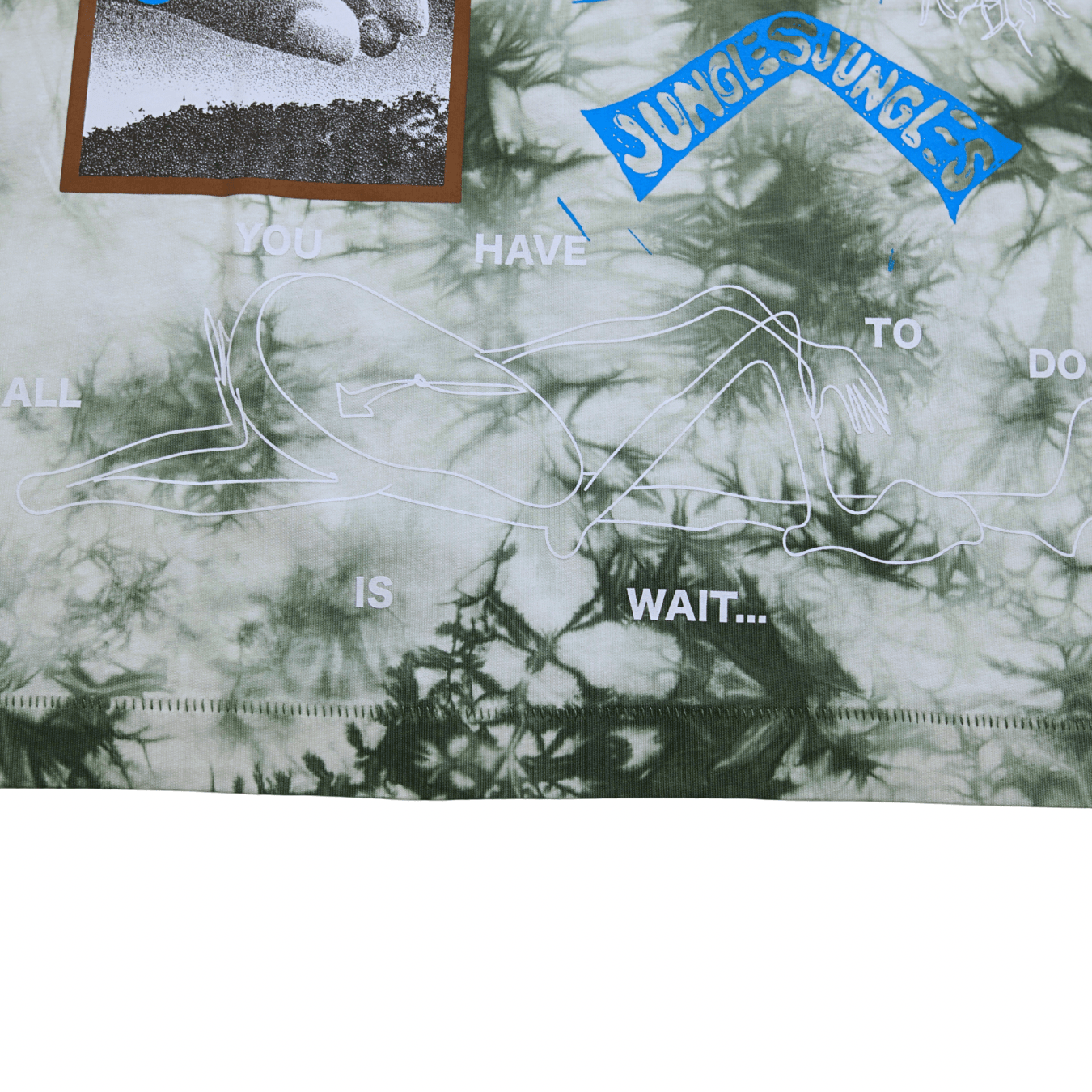 Patience Tee in tie - dye - Jungles Jungles - State Of Flux