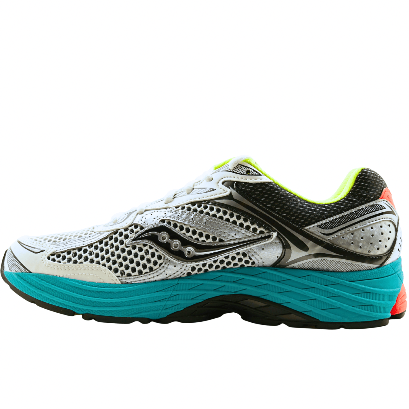 Progrid Omni 9 in silver and mutant - Saucony - State Of Flux