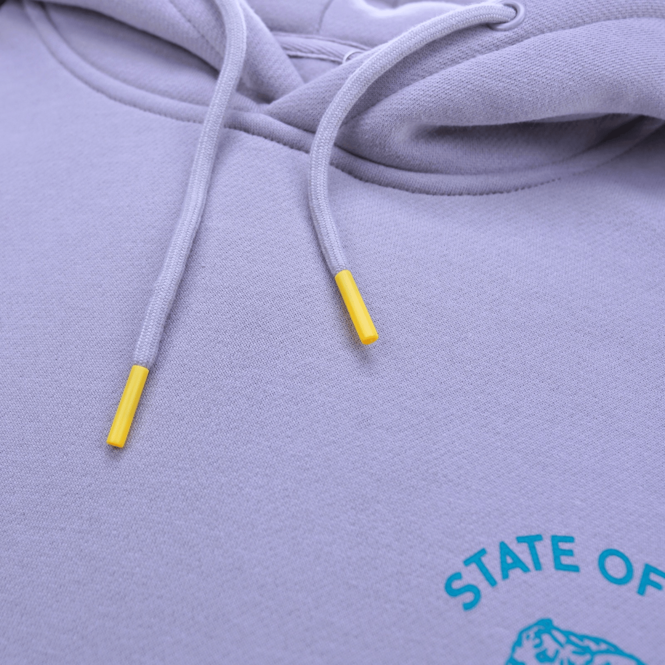 Prowler Hoodie in cool grey and teal - State Of Flux - State Of Flux