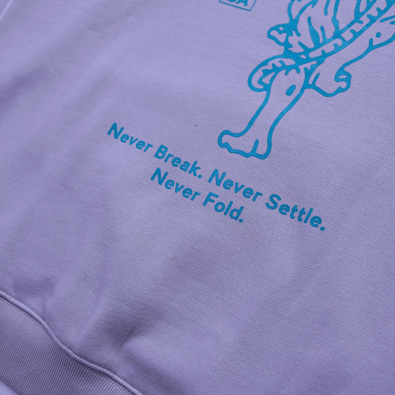 Prowler Hoodie in cool grey and teal - State Of Flux - State Of Flux