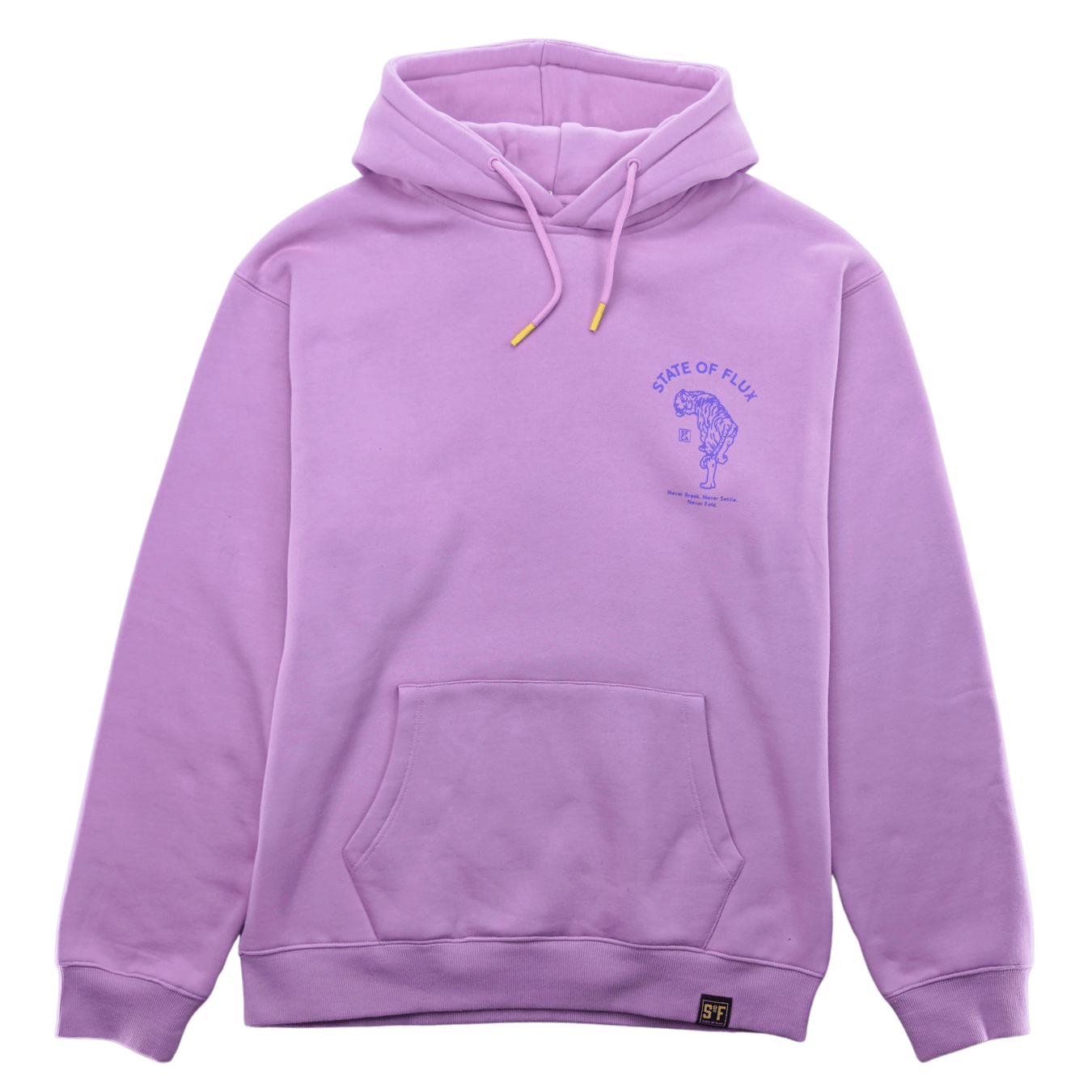 Prowler Hoodie in dusty lavender and violet - State Of Flux - State Of Flux