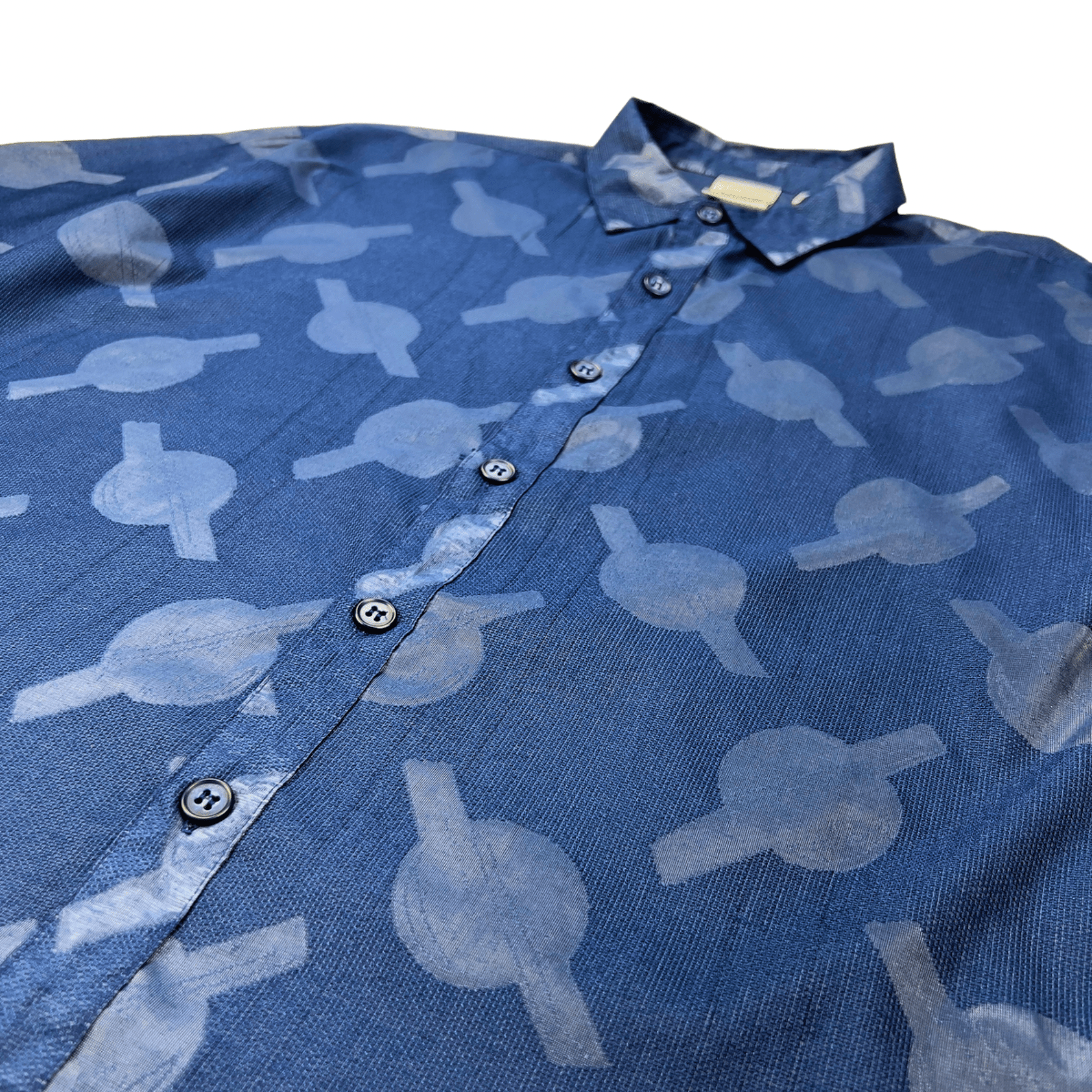 Salim Relaxed Shirt in pageant blue