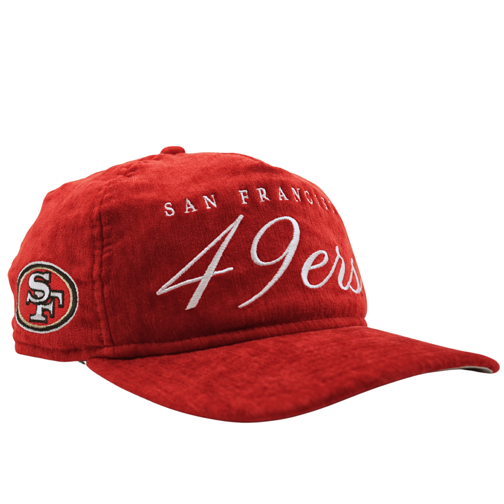 San Francisco 49ers Team Script 19Twenty Snapback Hat in cardinal and white - New Era - State Of Flux