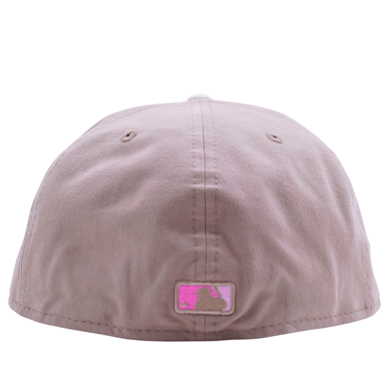 San Francisco Giants Hand Stitched Floral 59Fifty Fitted Hat in beige and pink - New Era - State Of Flux