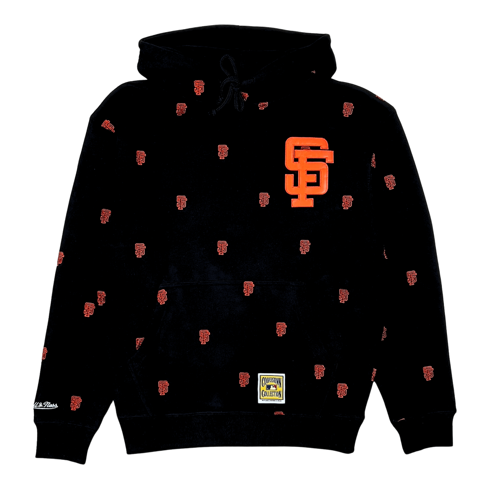 San Francisco Giants Repeat Hoodie in black - Mitchell & Ness - State Of Flux