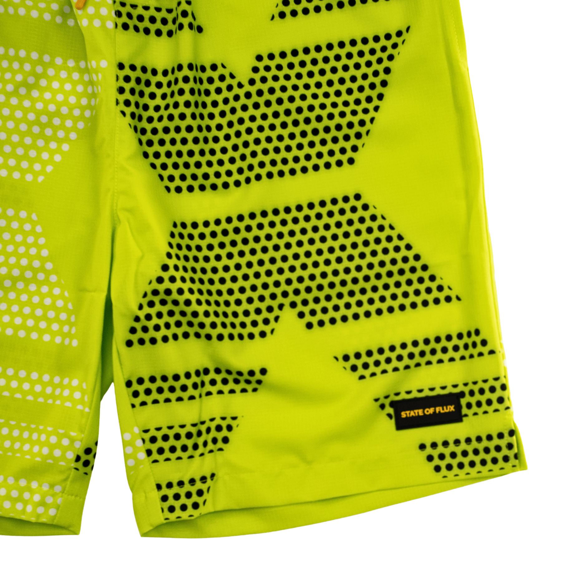 SOF Active Shorts in lemon lime - State Of Flux - State Of Flux