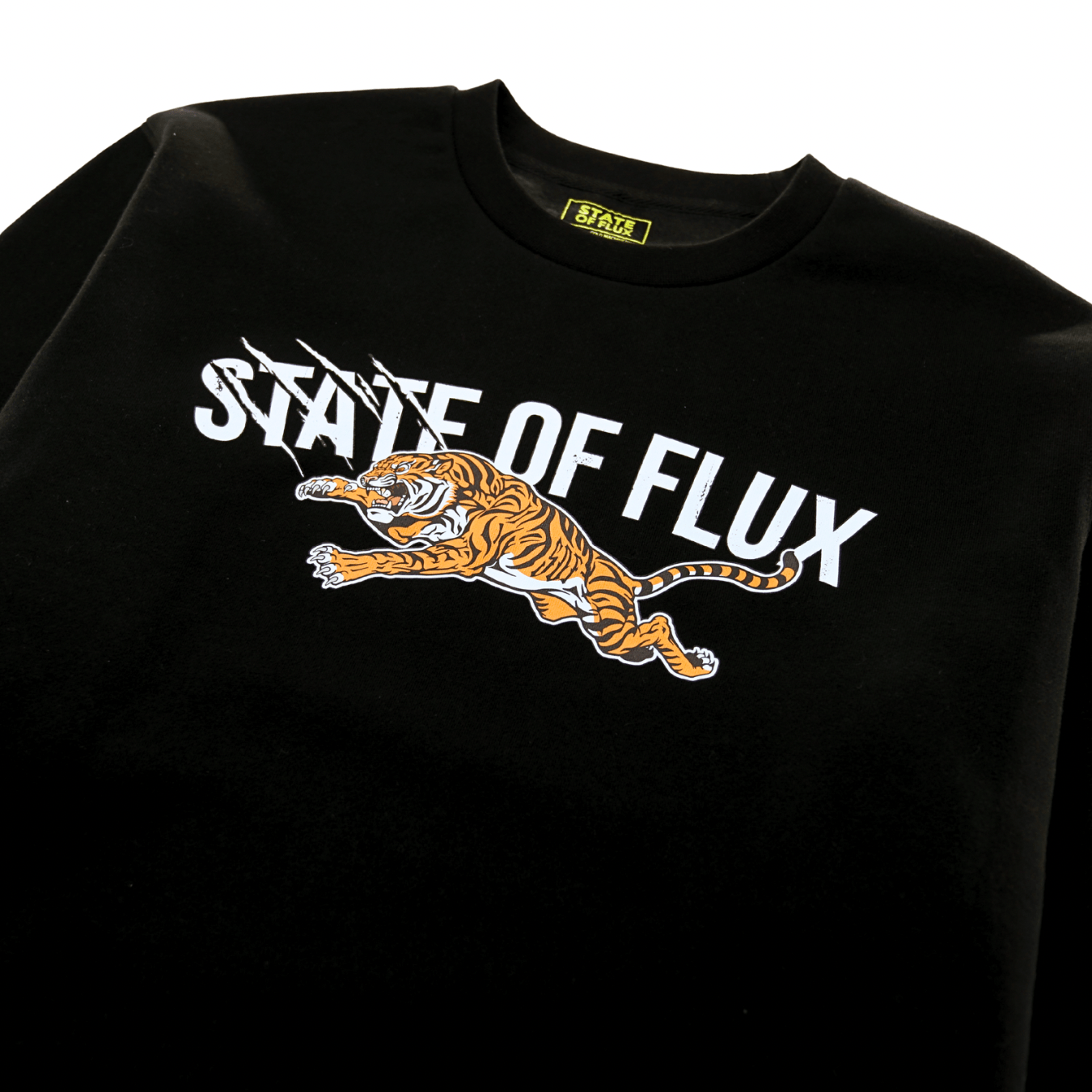 SOF Mojo Crewneck 2.0 in black - State Of Flux - State Of Flux