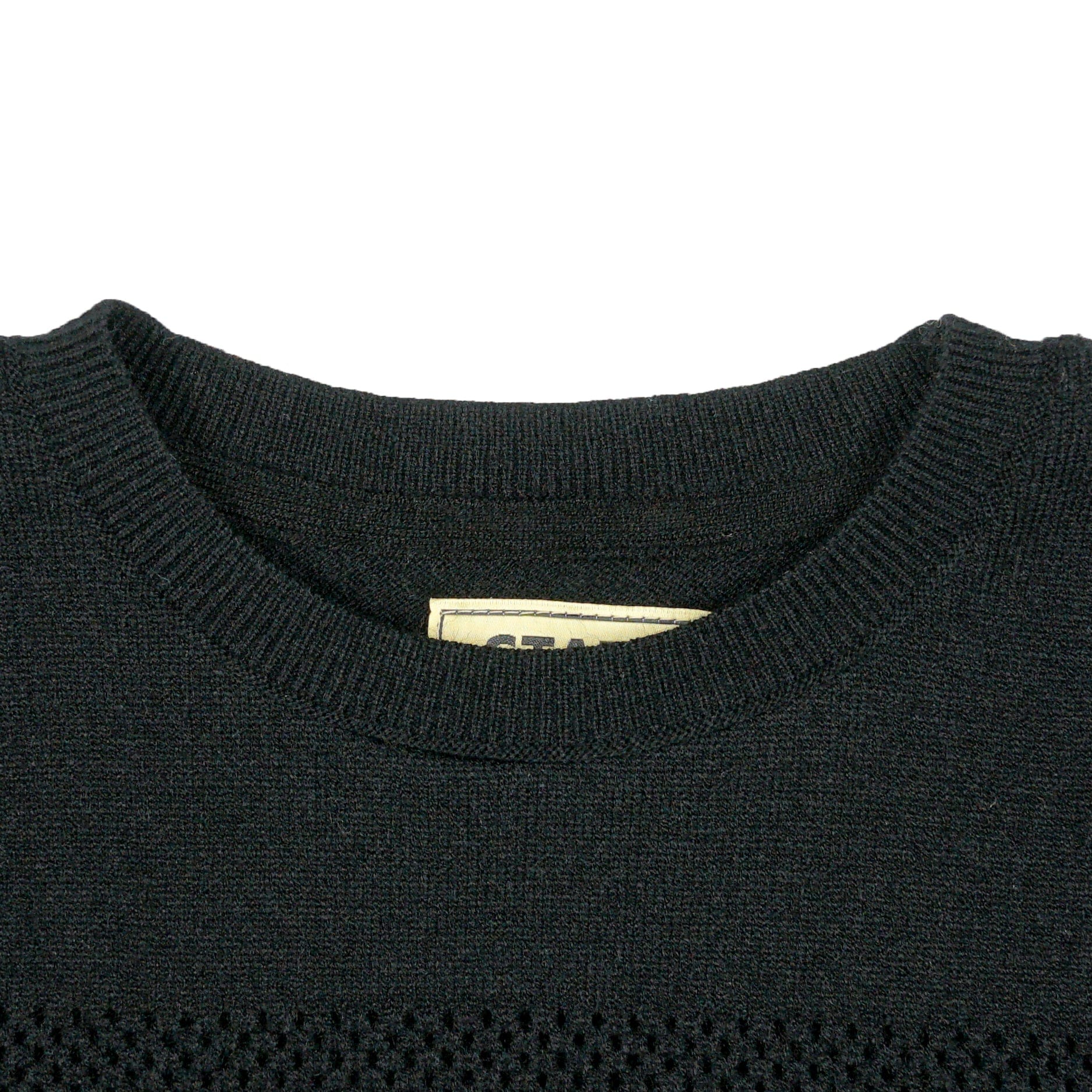 SOF Premium Logo Knit Jersey in black - State Of Flux - State Of Flux
