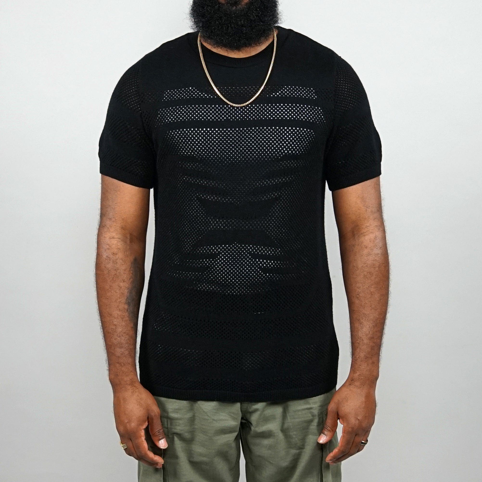 SOF Premium Logo Knit Jersey in black - State Of Flux - State Of Flux