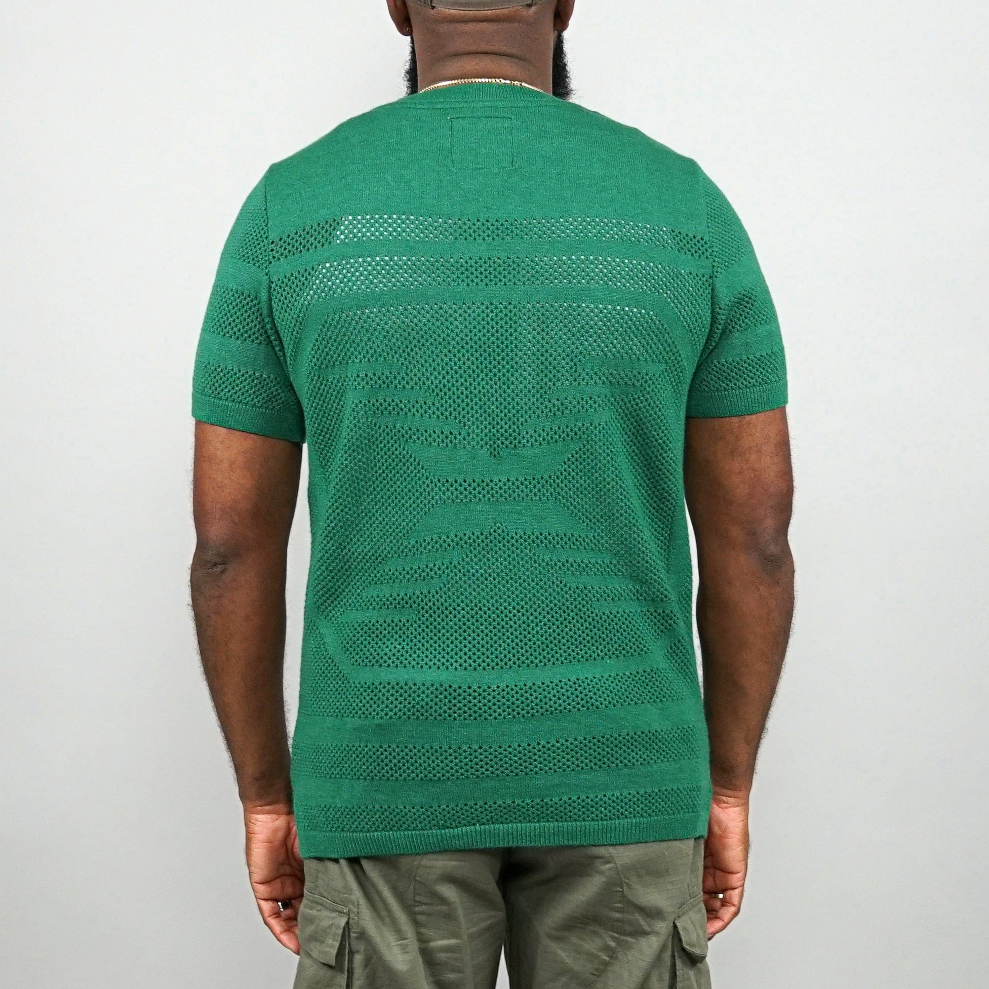 SOF Premium Logo Knit Jersey in green - State Of Flux - State Of Flux