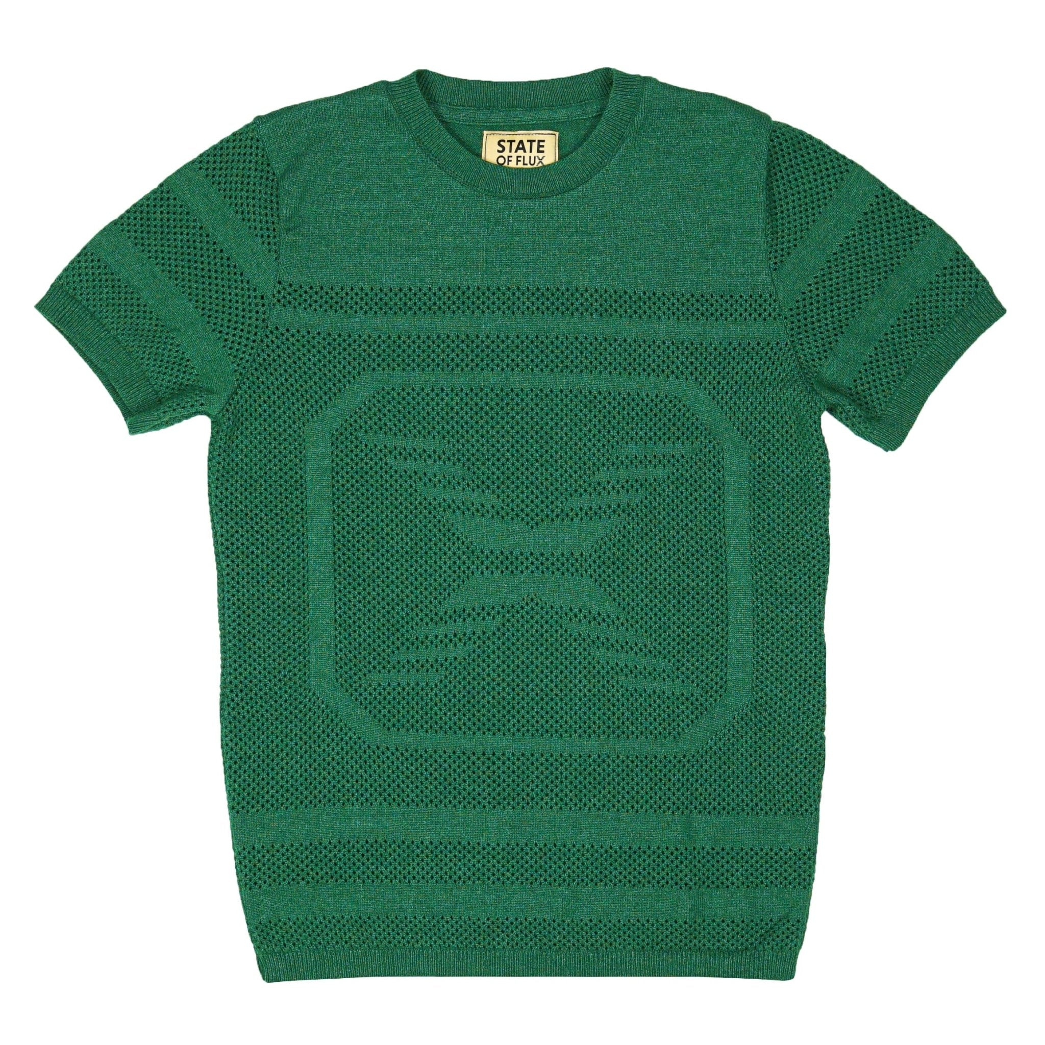 SOF Premium Logo Knit Jersey in green - State Of Flux - State Of Flux