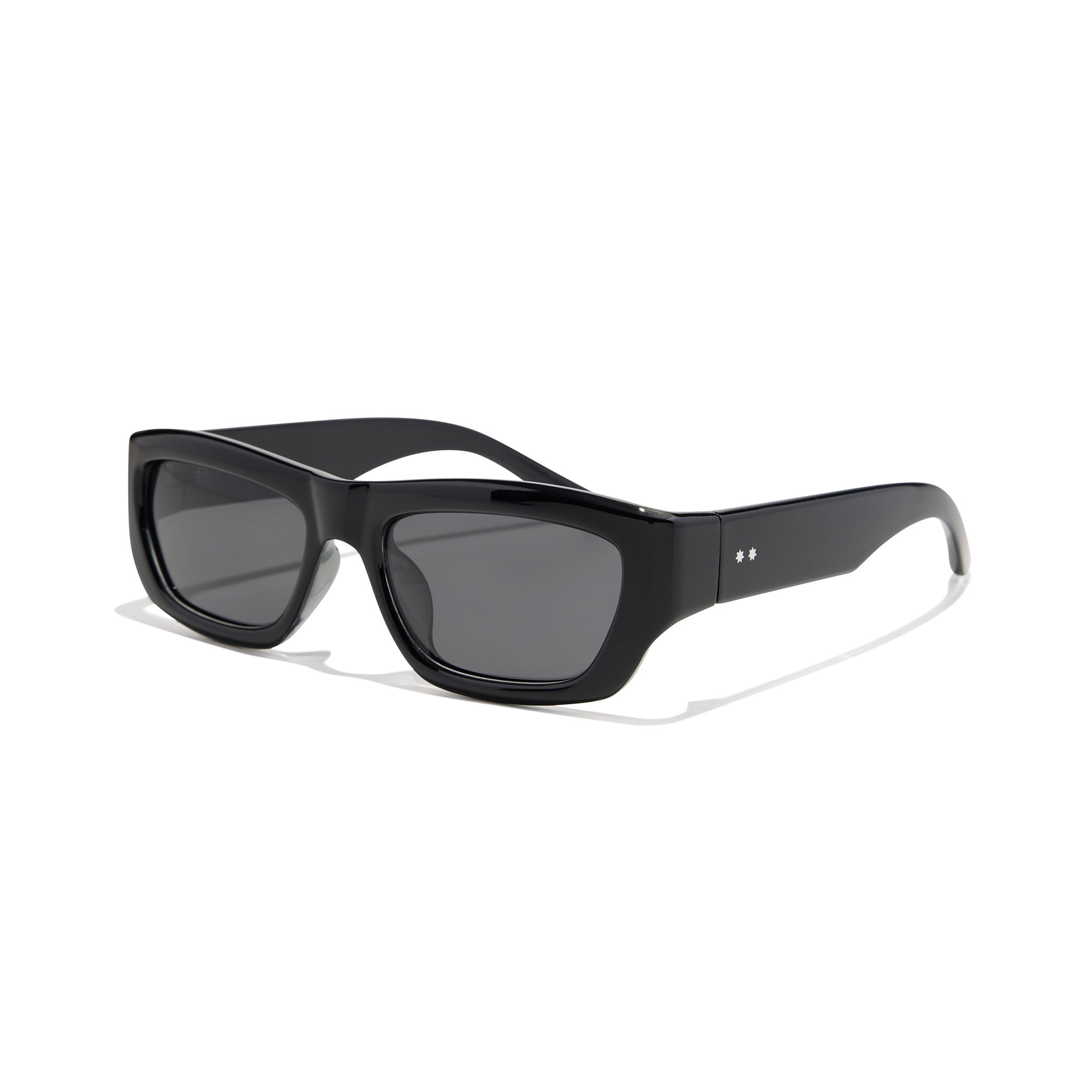 Spence Sunglasses in elysium double black and ink polarized - Szade - State Of Flux