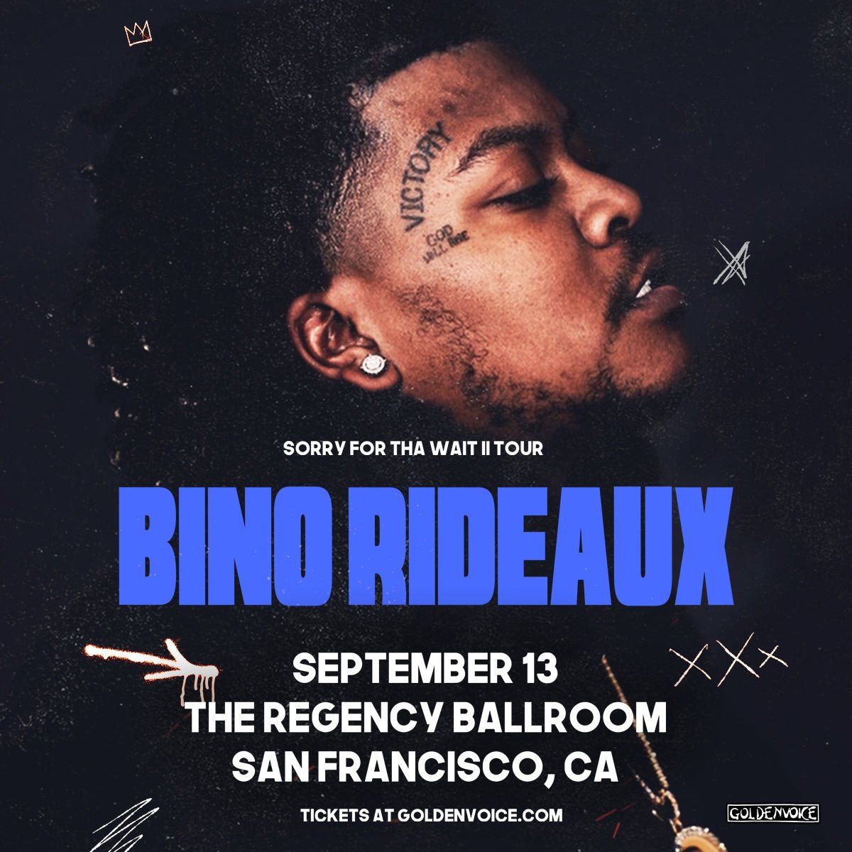 Bino Rideaux Sorry For Tha Wait II Tour Ticket Giveaway