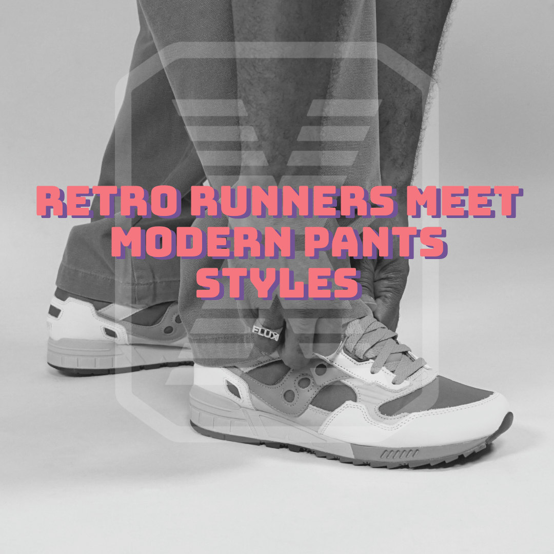 Retro Runners Meet Modern Pants Styles