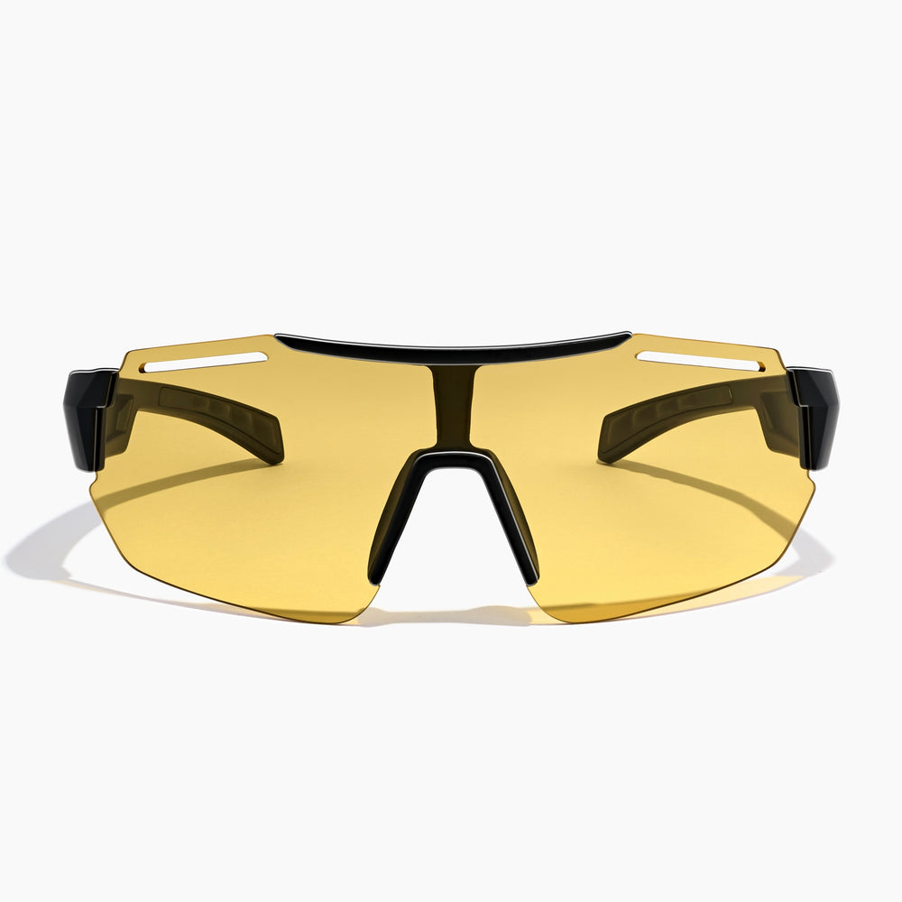 Fast Lane Sunglasses in black and acid