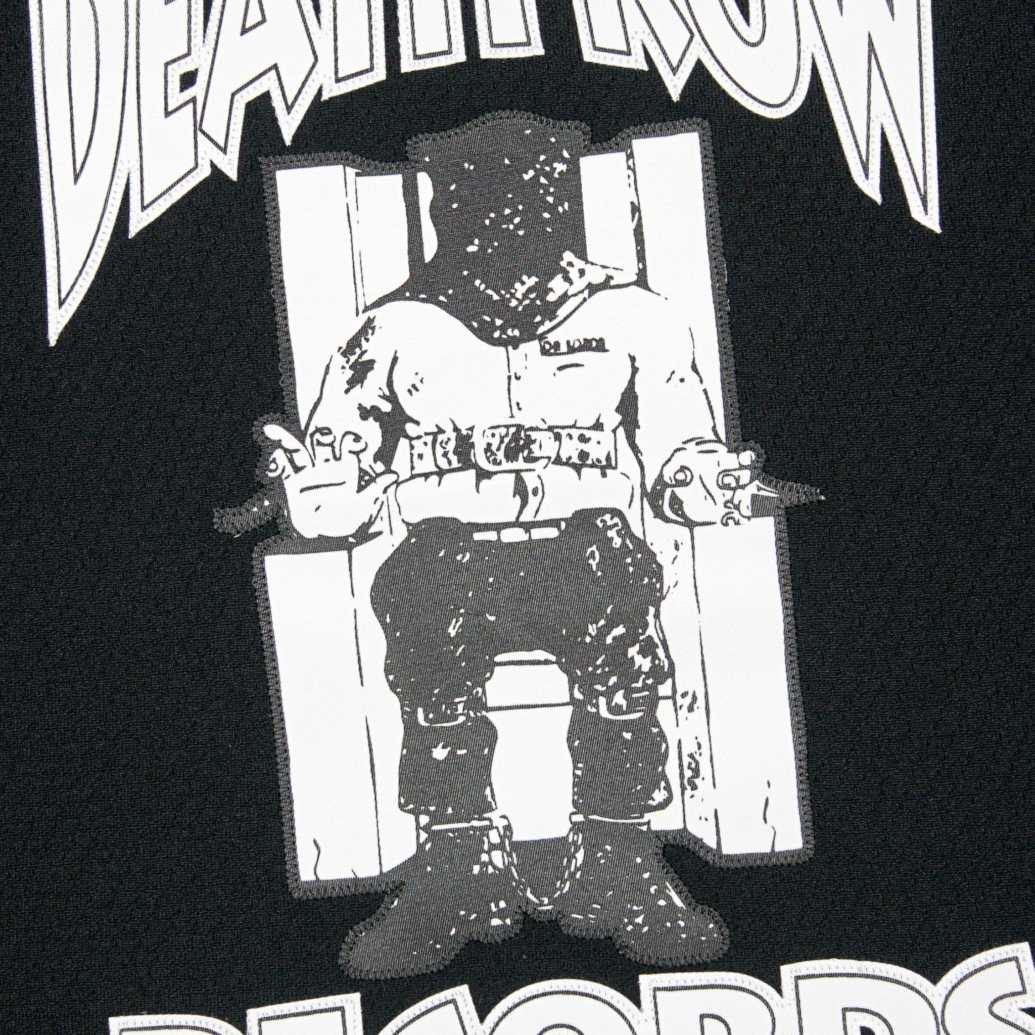 50th Anniversary of Hip Hop Death Row Hockey Jersey in black and white - Mitchell & Ness - State Of Flux
