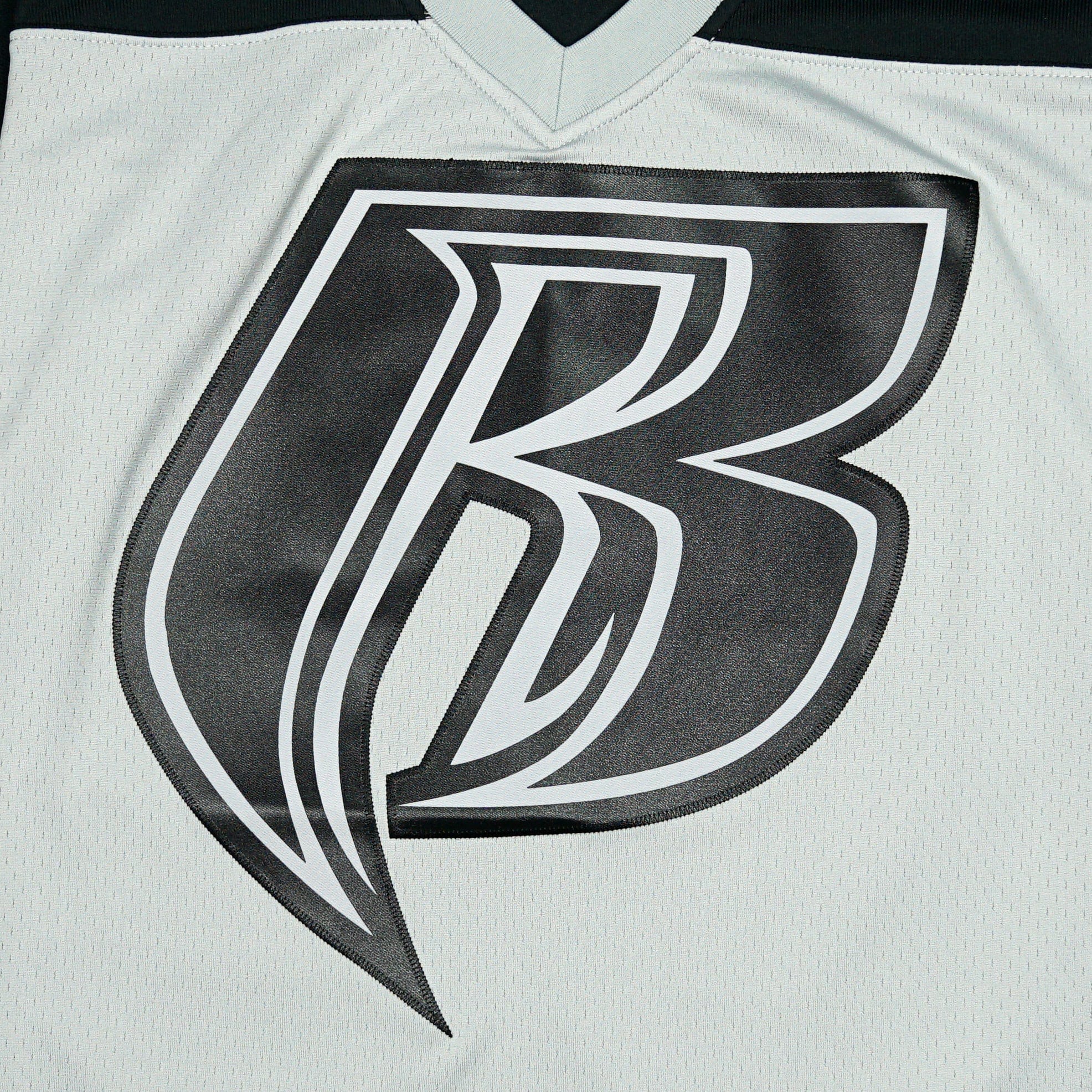 50th Anniversary of Hip Hop Ruff Ryders Football Jersey in silver and black