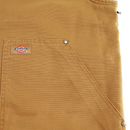 SF Dough Dickies Vest in brown duck
